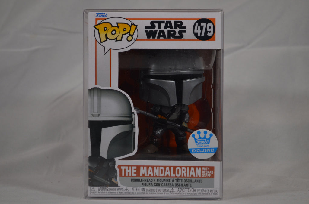 Pop The Mandalorian with Beskar Staff 479