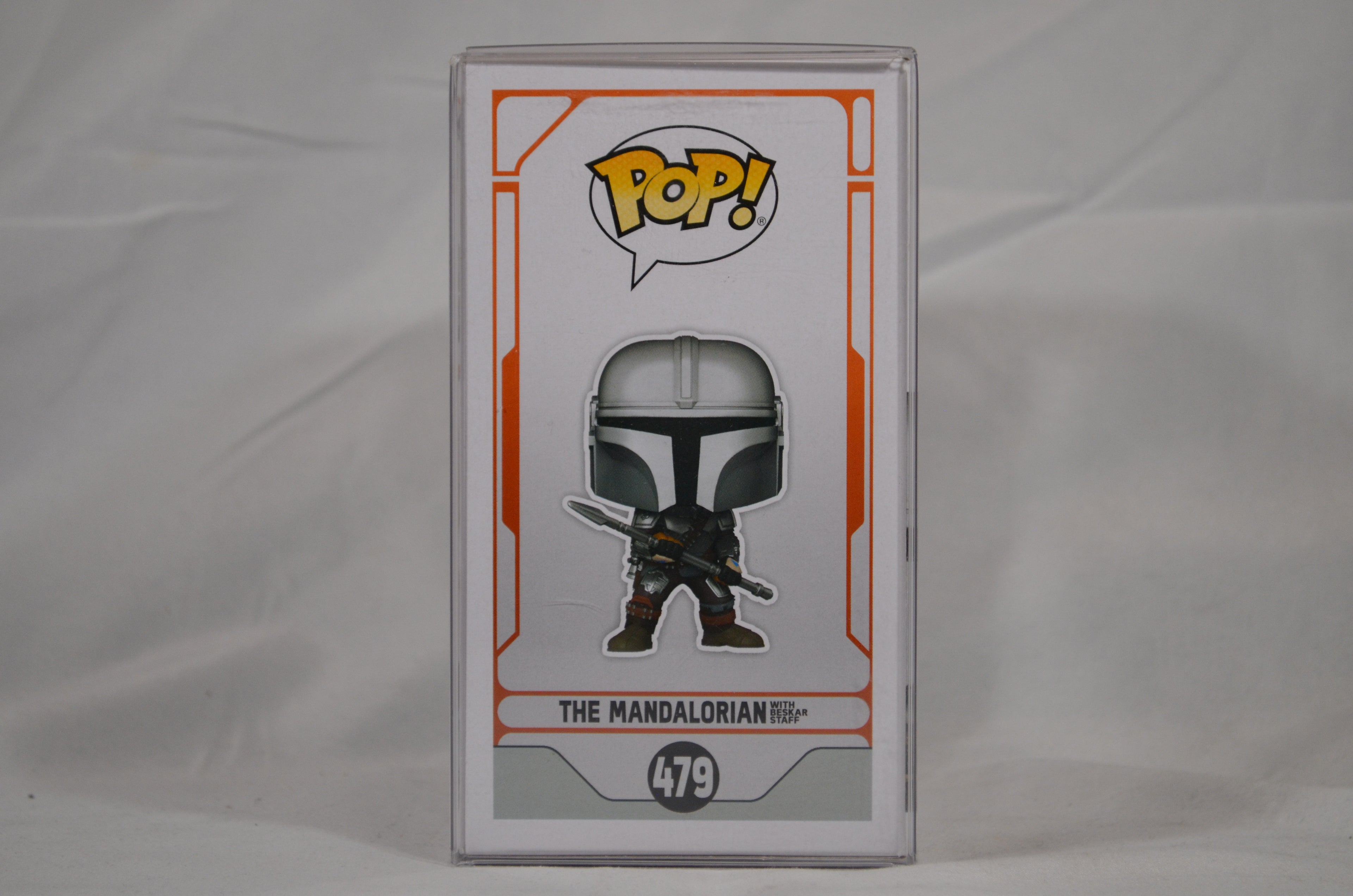 Pop The Mandalorian with Beskar Staff 479