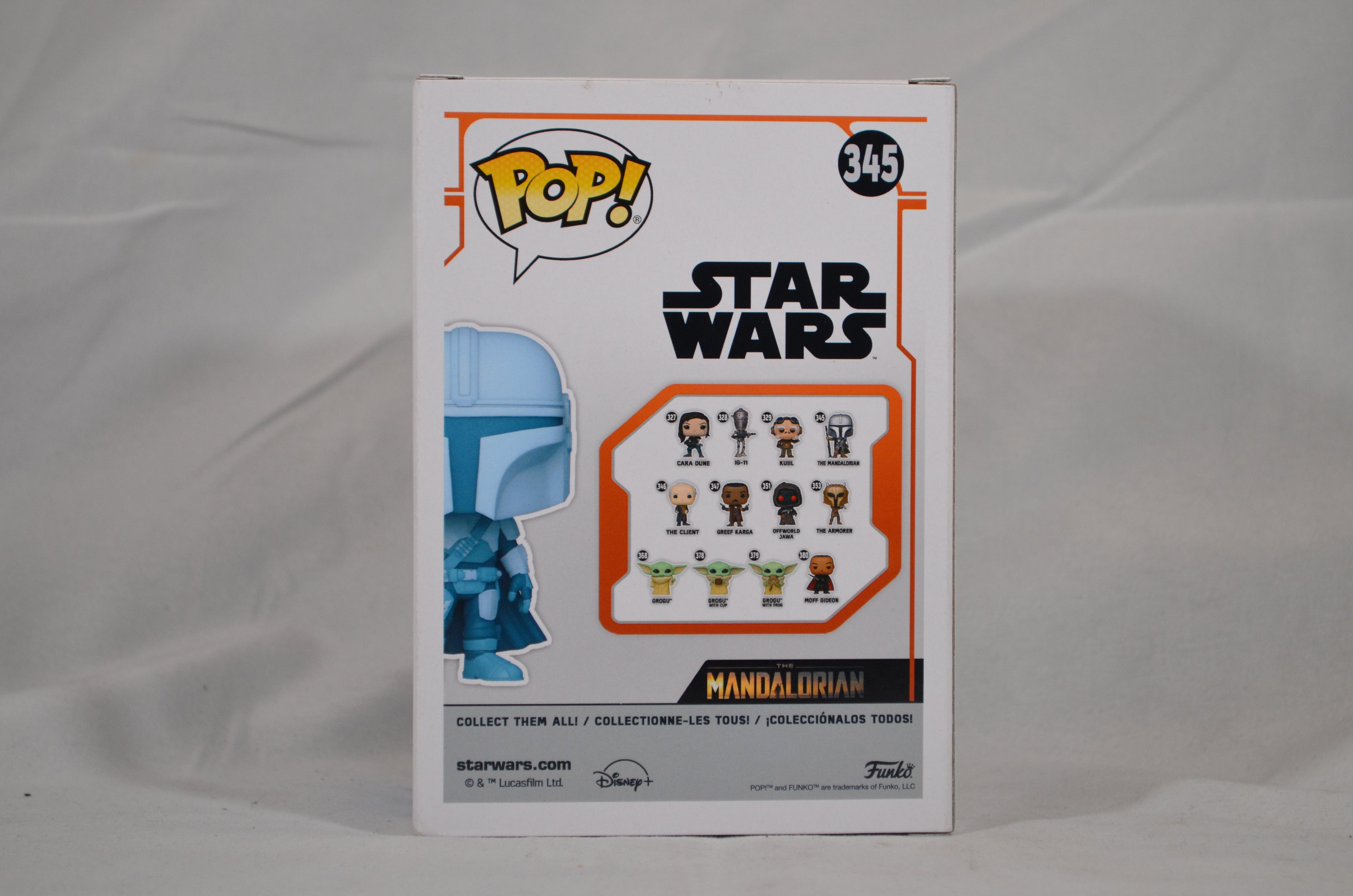 Pop The Mandalorian Entertainment Earth Exclusive LE 345 Glow in the Dark
