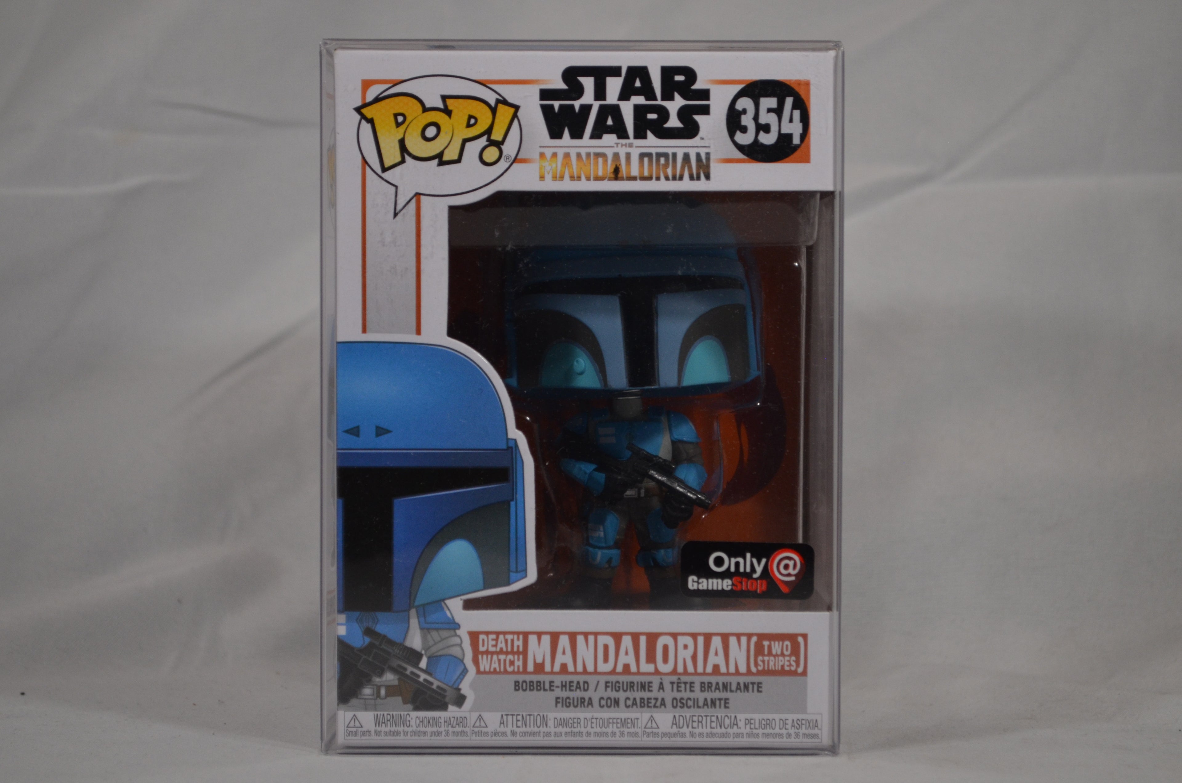 Pop Death Watch Mandalorian (Two Stripes) 354 Only at Gamestop Exclusive