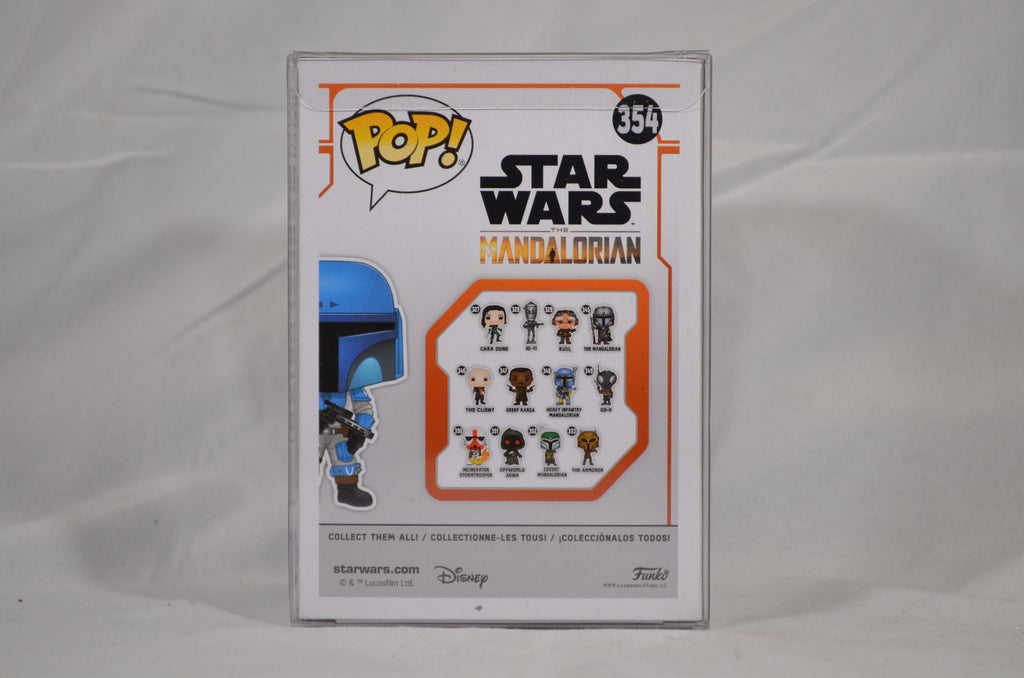 Pop Death Watch Mandalorian (Two Stripes) 354 Only at Gamestop Exclusive
