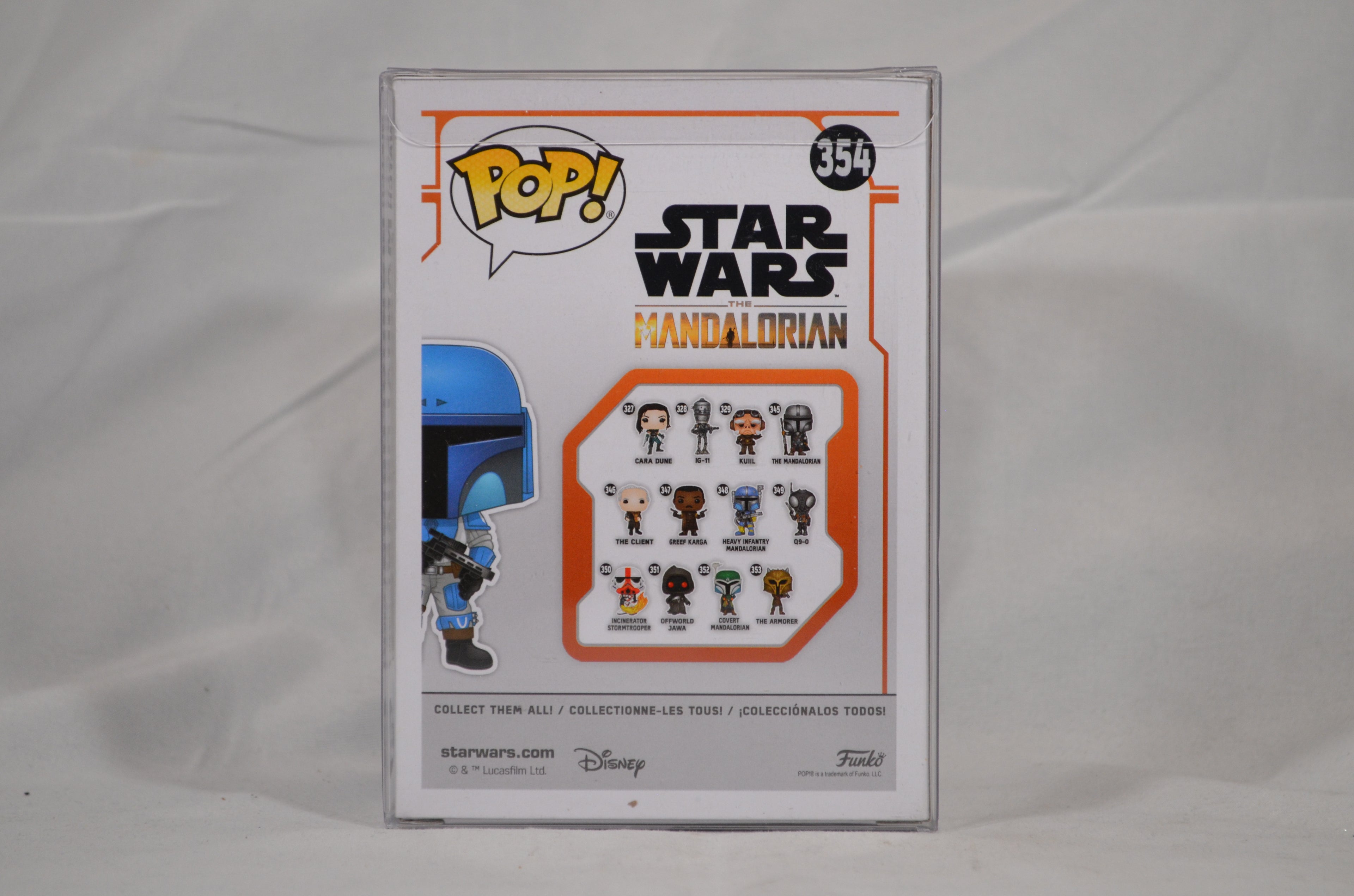 Pop Death Watch Mandalorian (Two Stripes) 354 Only at Gamestop Exclusive