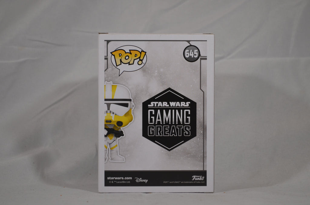 Pop 13th Battalion Trooper 645 Star Wars Gaming Greats Gamestop Exclusive