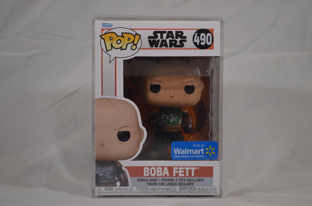 Pop Boba Fett 490 (No Helmet) Only at Walmart
