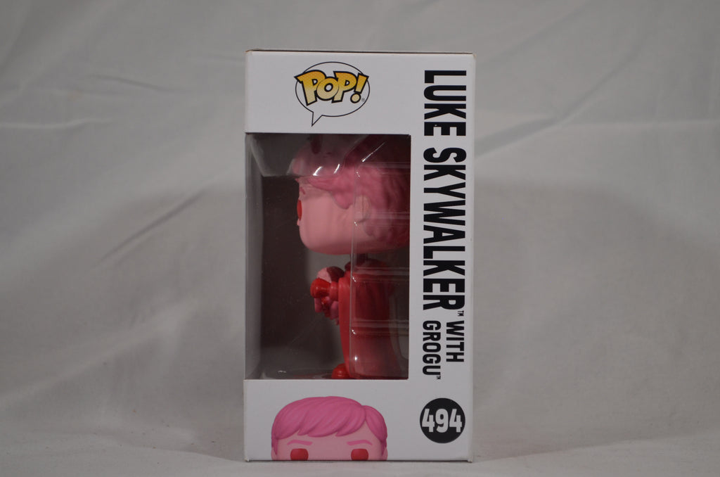Pop Luke Skywalker w/ Grogu 494 Valentines Day Exclusive