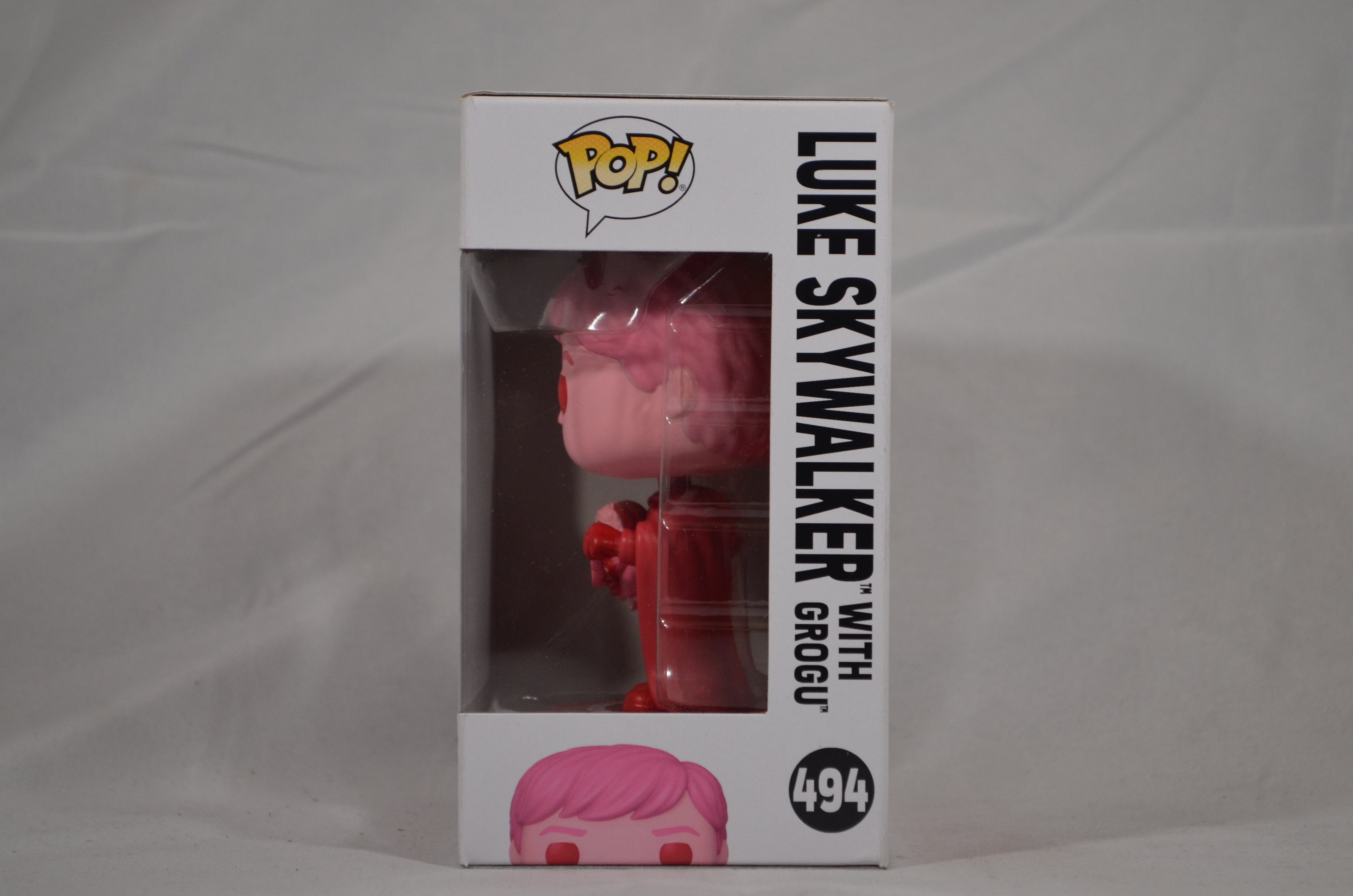 Pop Luke Skywalker w/ Grogu 494 Valentines Day Exclusive