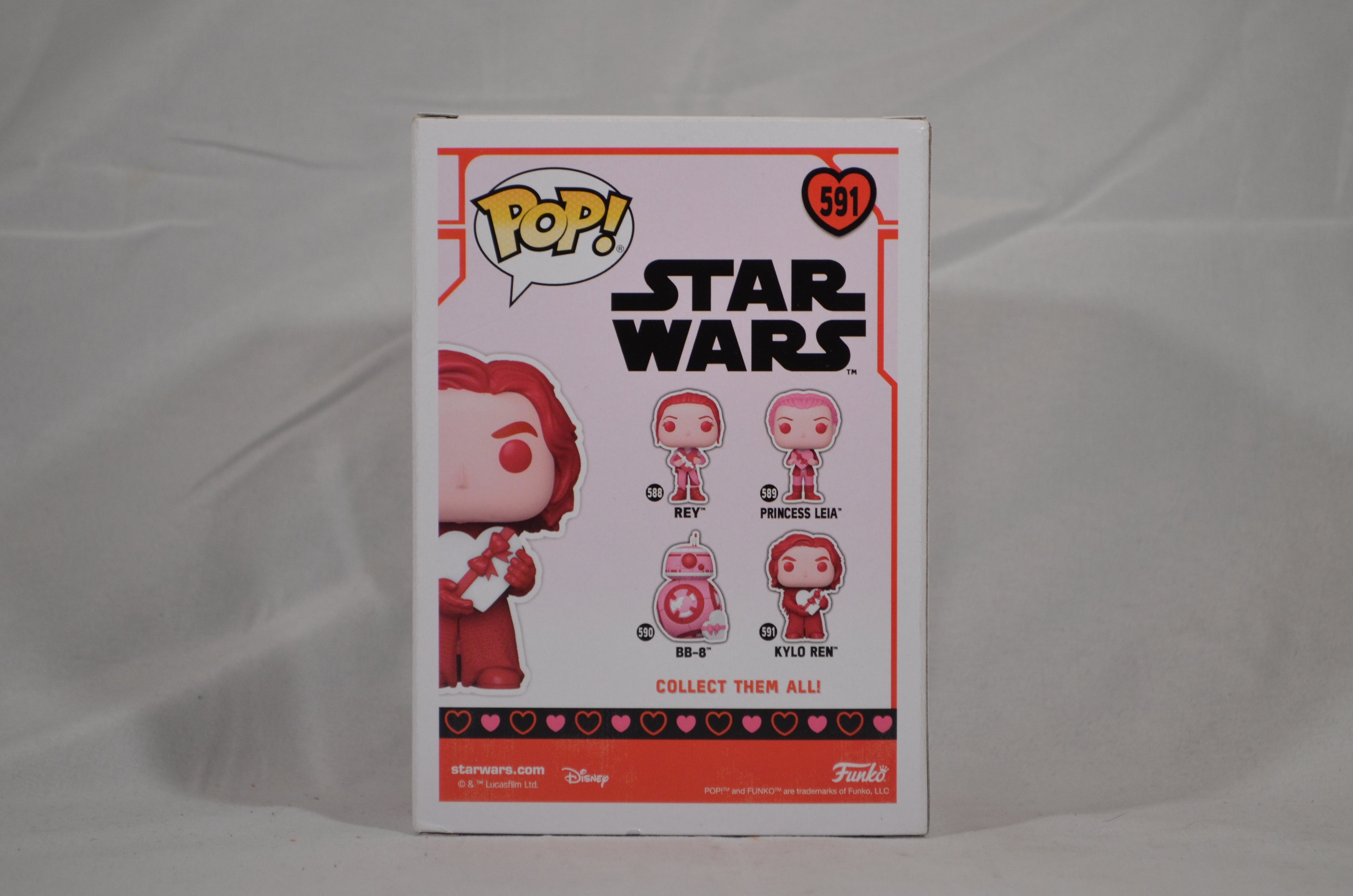 Pop Kylo Ren 591 Valentines Day Exclusive
