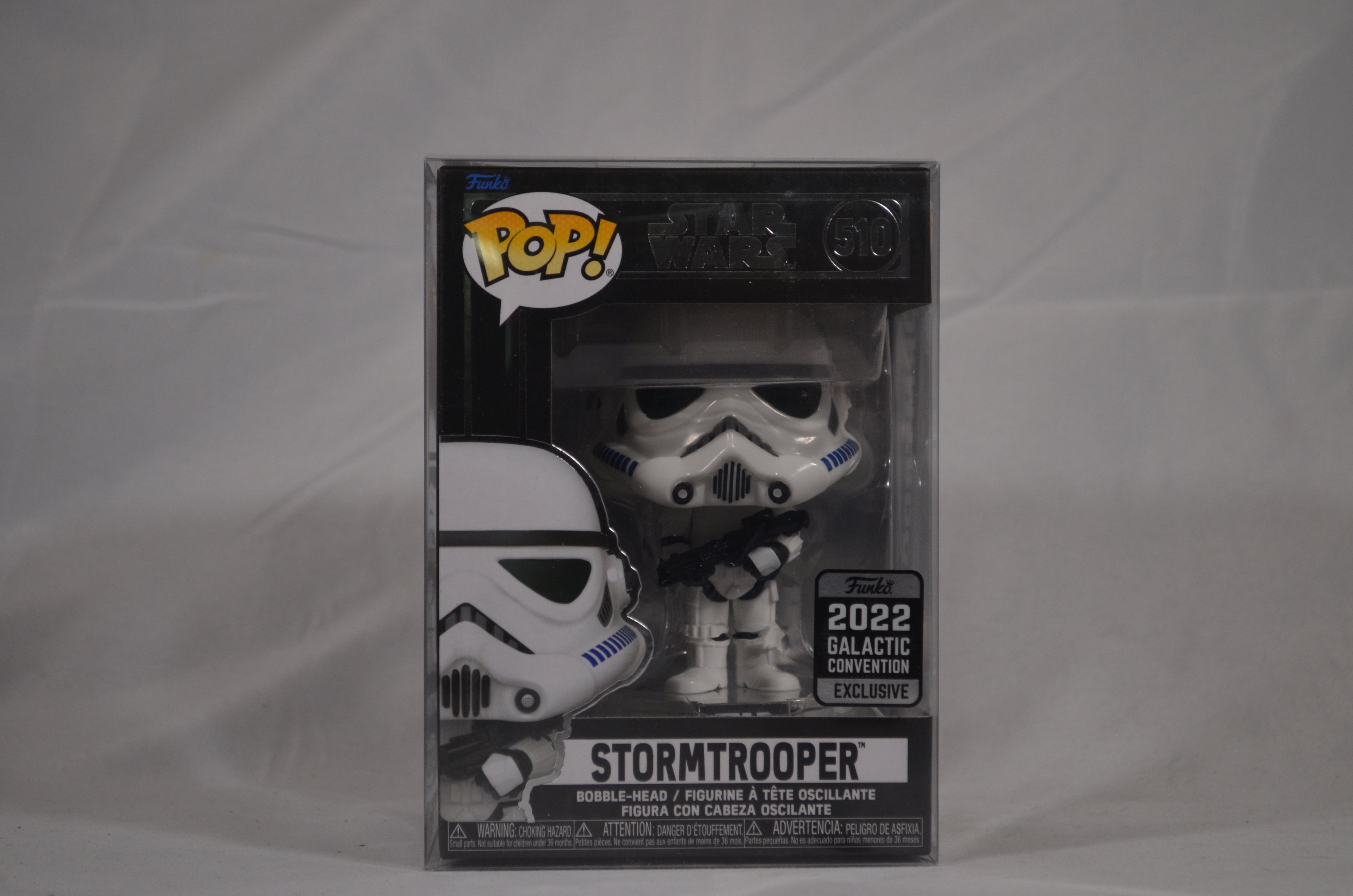 Pop Stormtrooper 510 Funko 2022 Galactic Convention Exclusive
