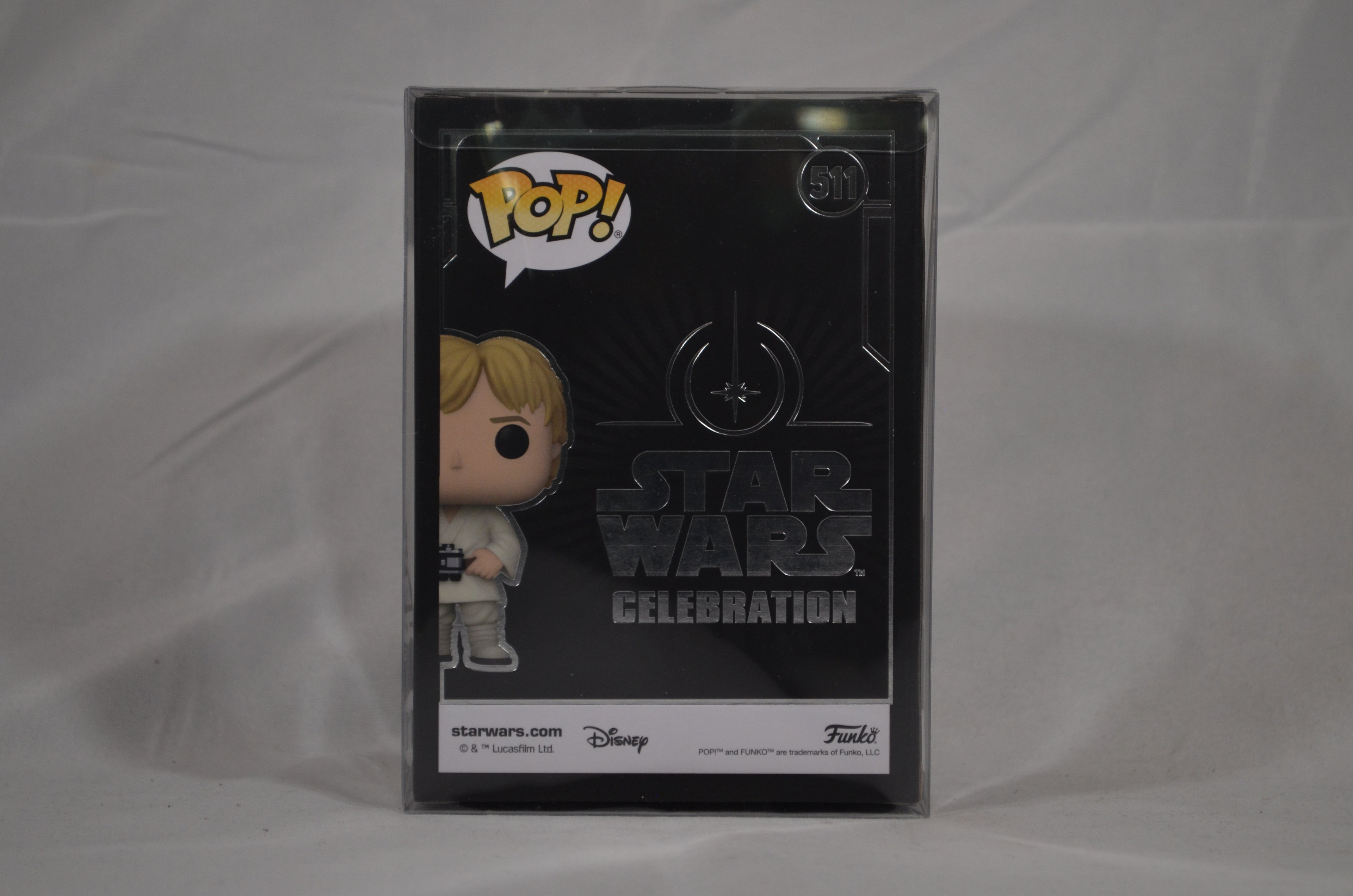 Pop Luke Skywalker 511 Funko 2022 Galactic Convention Exclusive