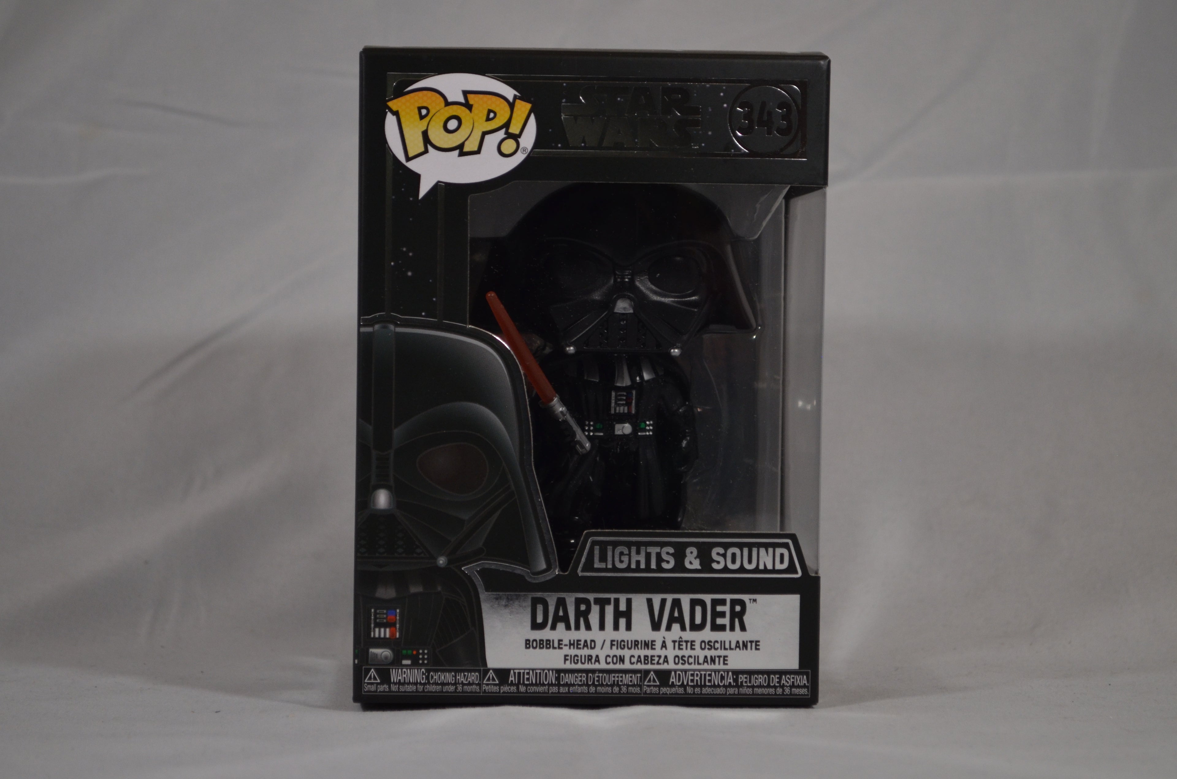 Funko Pop Darth Vader Light And Sound 343