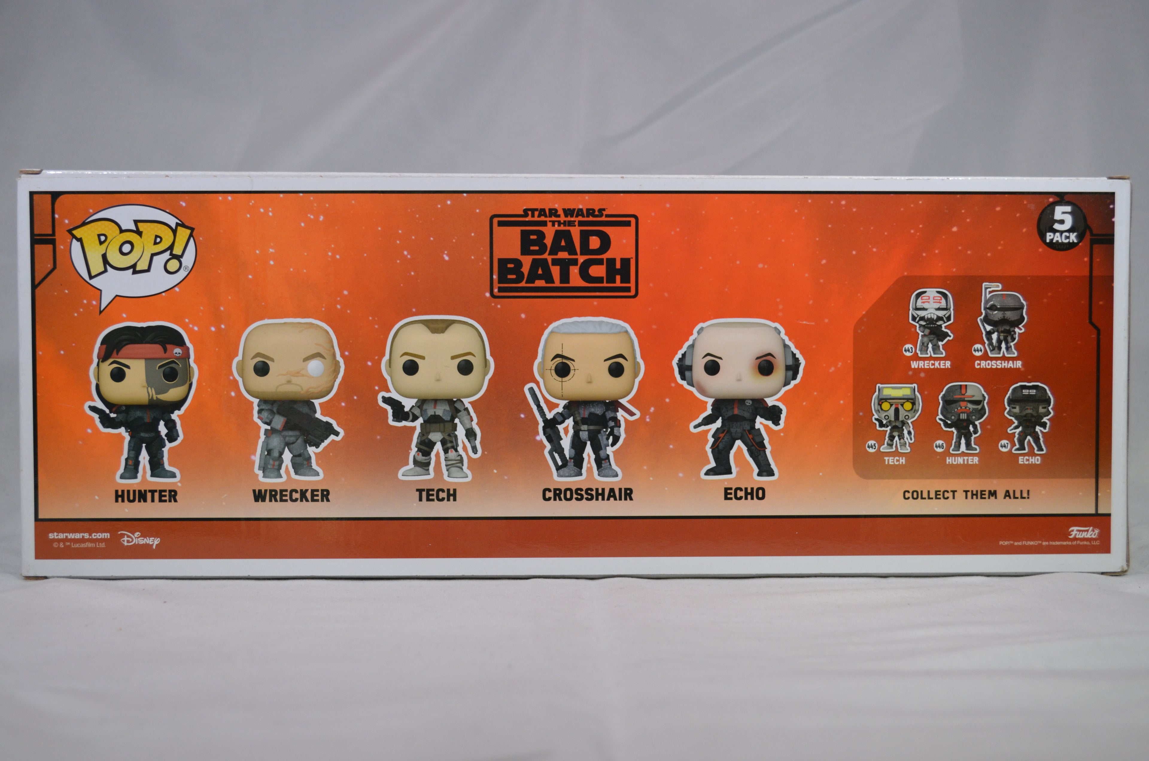 Pop Hunter / Wrecker / Tech / Crosshair / Echo 5 Pack Gamestop Exclusive