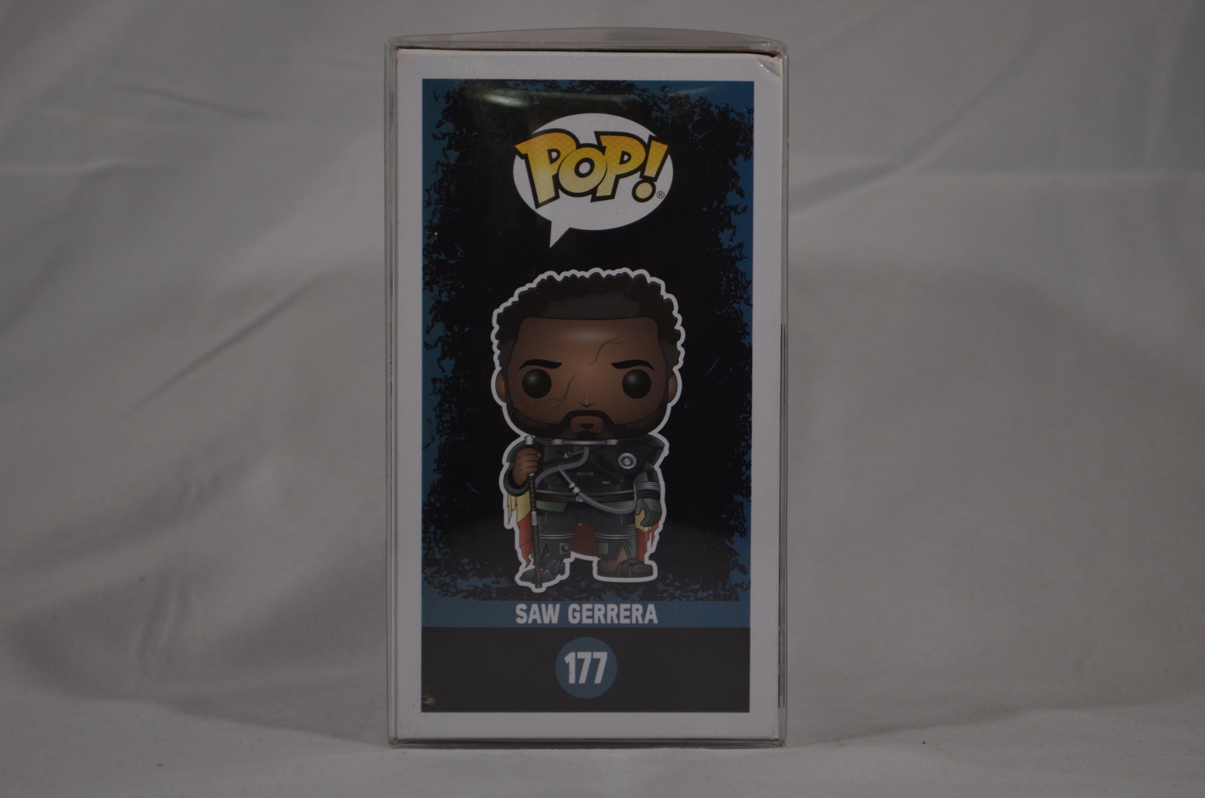 Pop Saw  Gerrera 177 Funko 2017 Fall Convention Exclusive *Damaged*