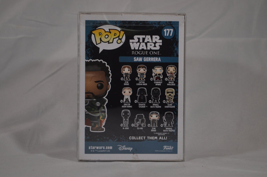 Pop Saw  Gerrera 177 Funko 2017 Fall Convention Exclusive *Damaged*