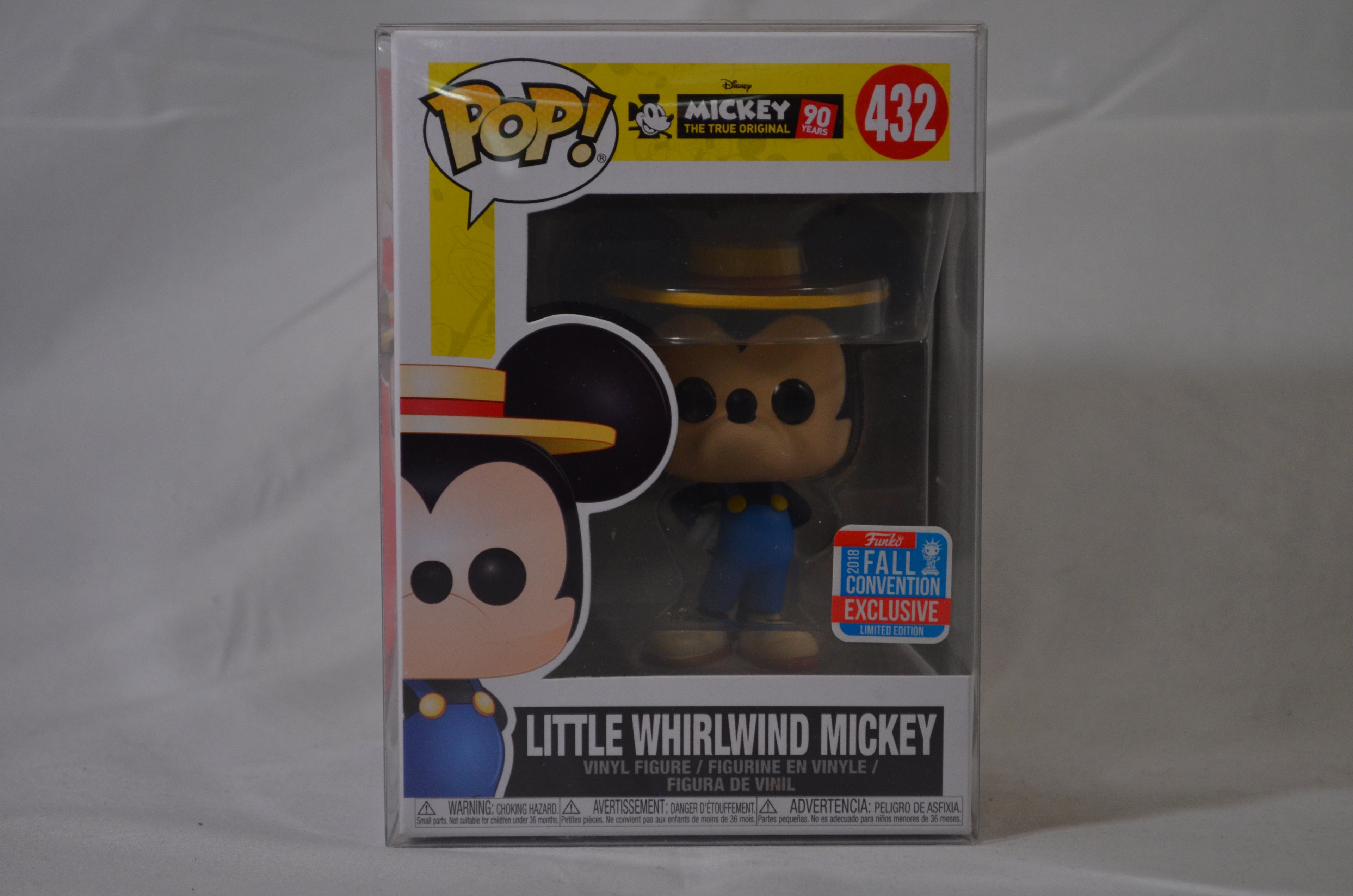 Pop Little Whirlwind Mickey 432 Funko 2018 Fall Convention Exclusive LE