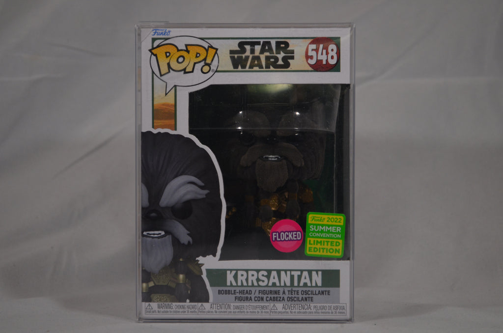 Pop Krrsantan 548 Funko 2022 Summer Convention Flocked LE