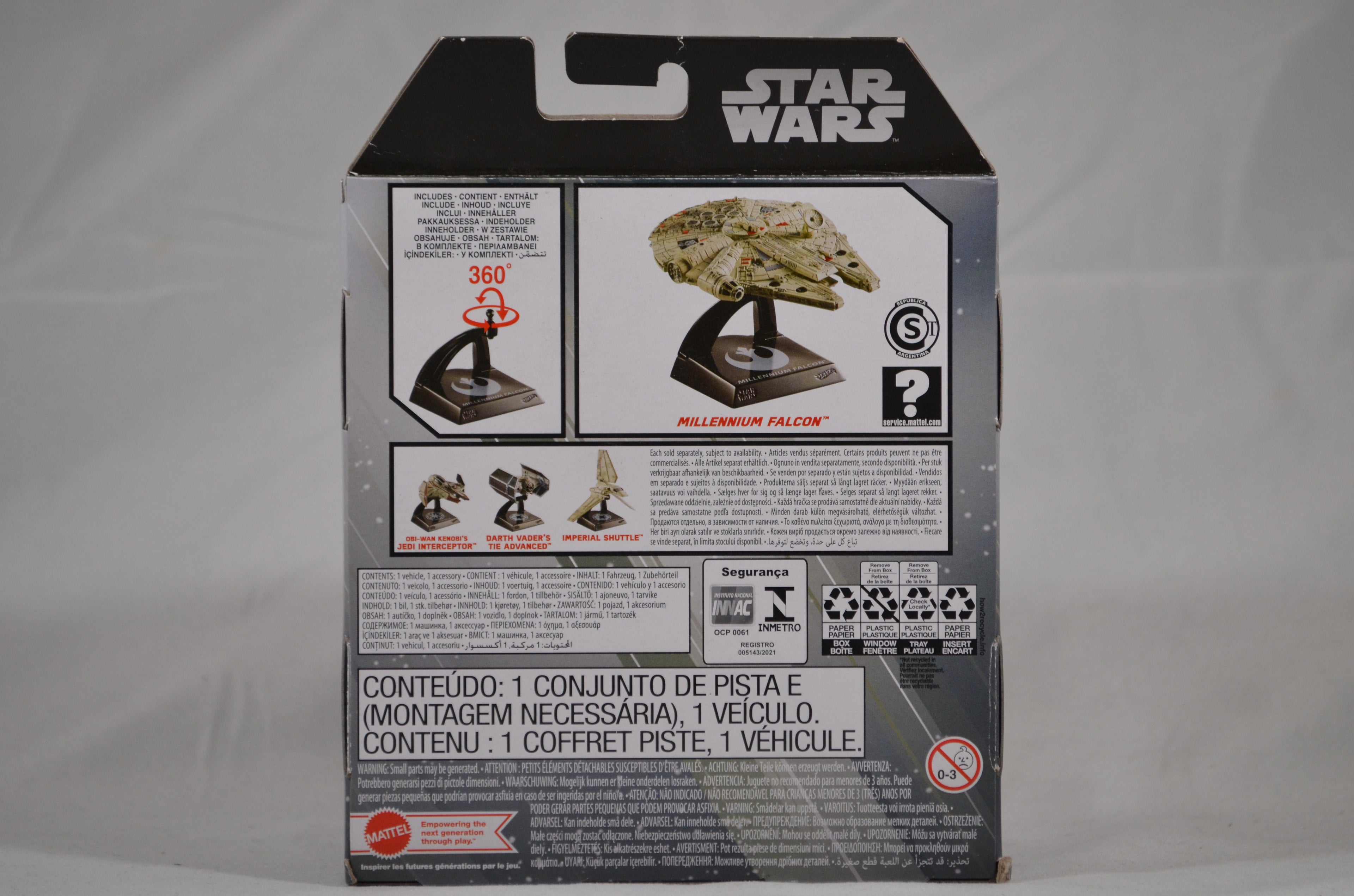 Hot Wheels Star Wars Millennium Falcon 07 Starships Select