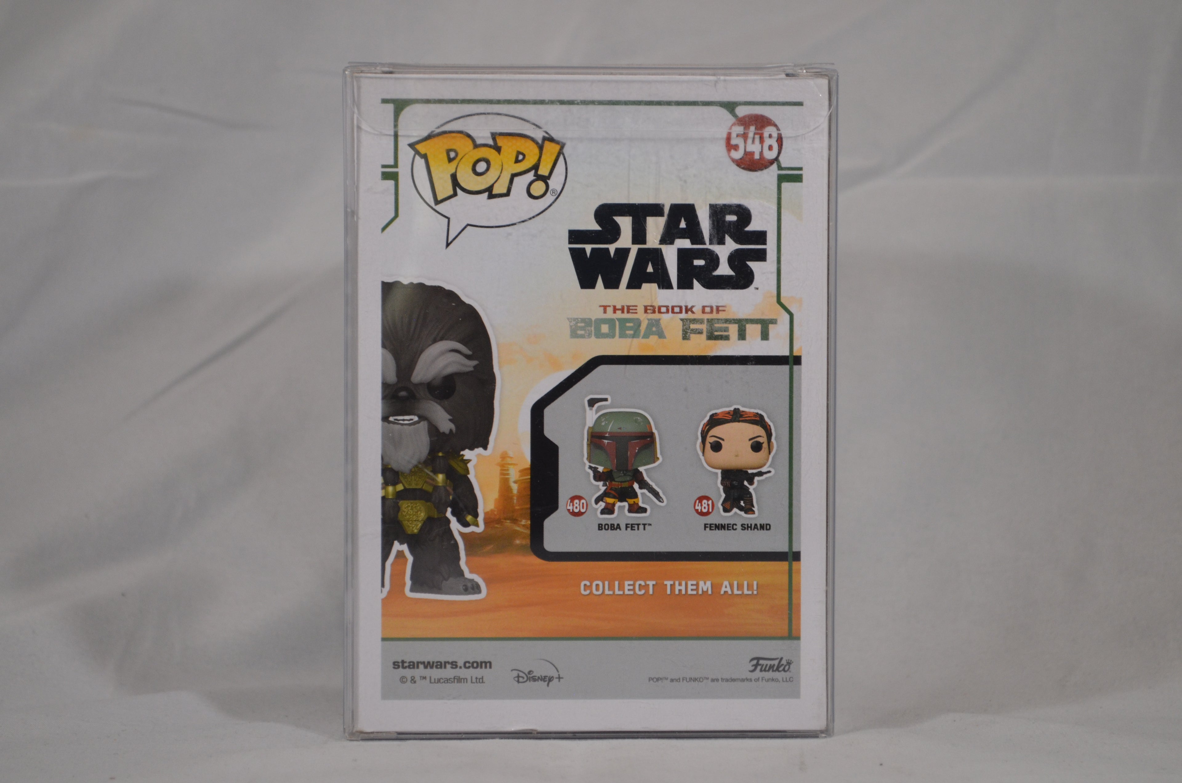 Pop Krrsantan 548 Funko 2022 Summer Convention Flocked LE