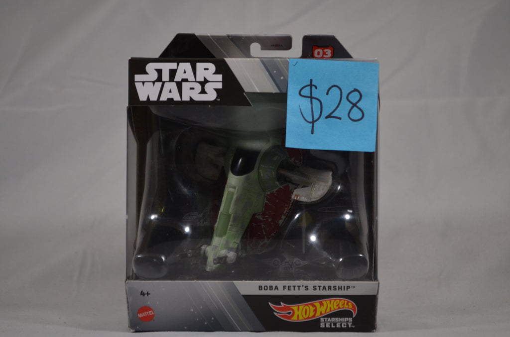 Hot Wheels Star Wars Boba Fett's Starship 03 Starships Select