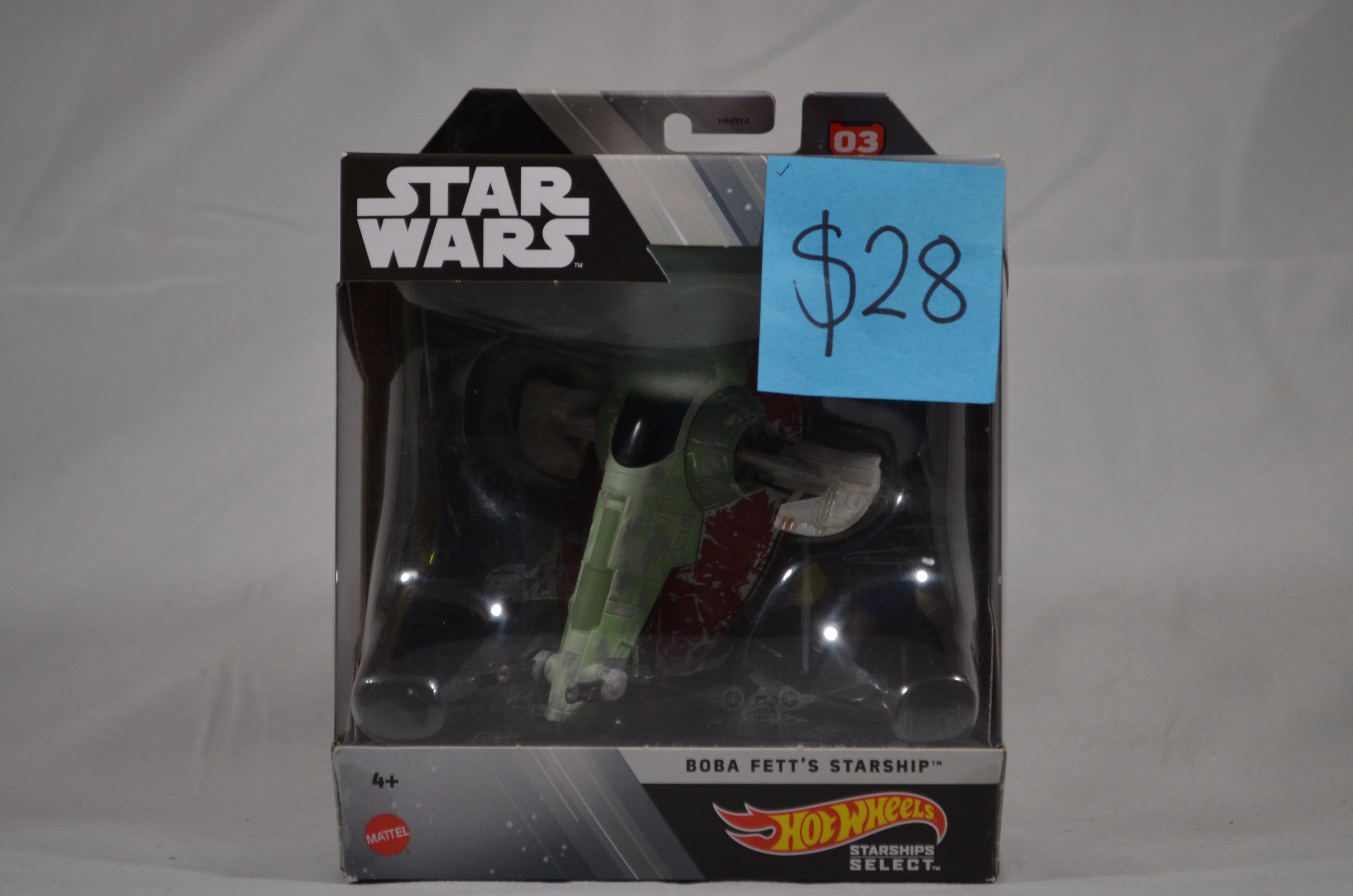 Hot Wheels Star Wars Boba Fett's Starship 03 Starships Select