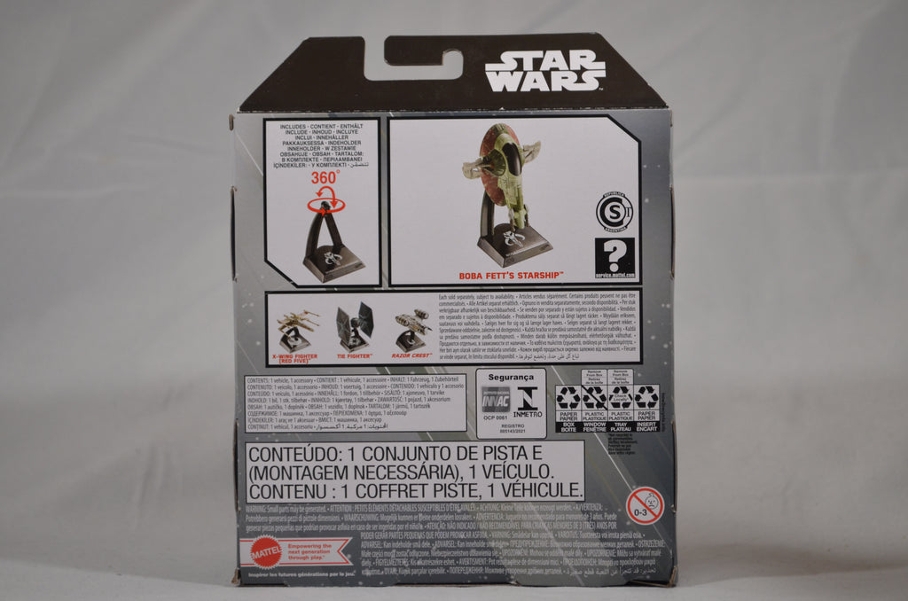 Hot Wheels Star Wars Boba Fett's Starship 03 Starships Select