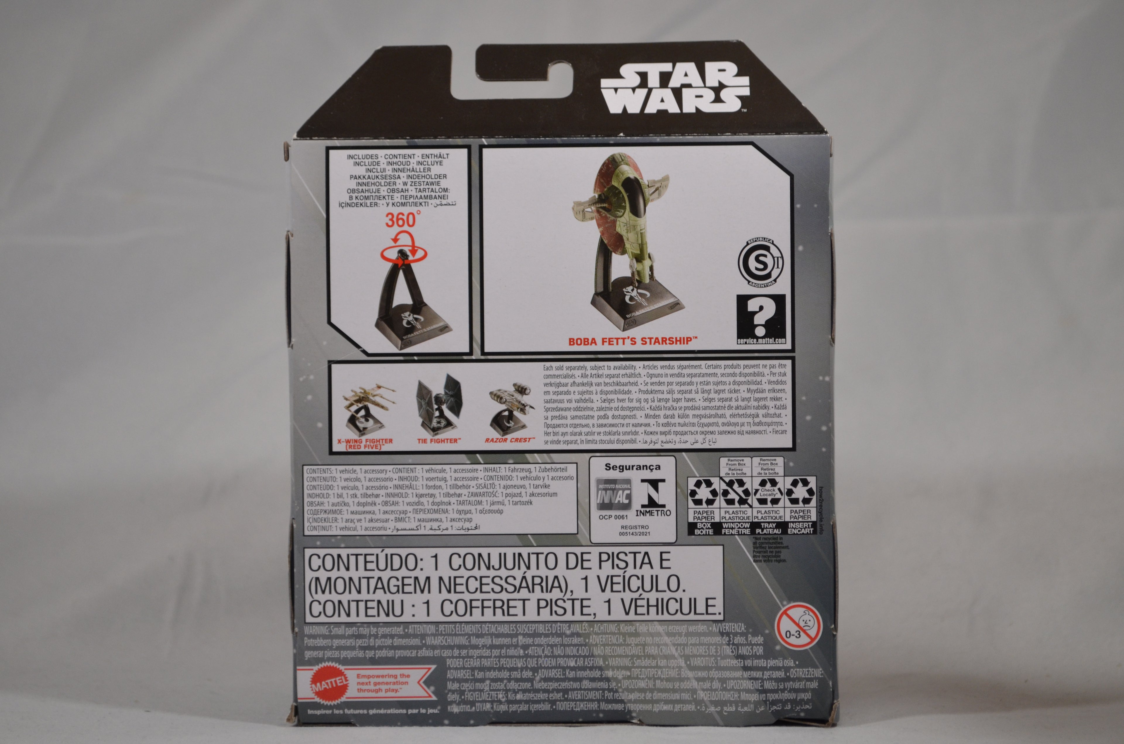 Hot Wheels Star Wars Boba Fett's Starship 03 Starships Select