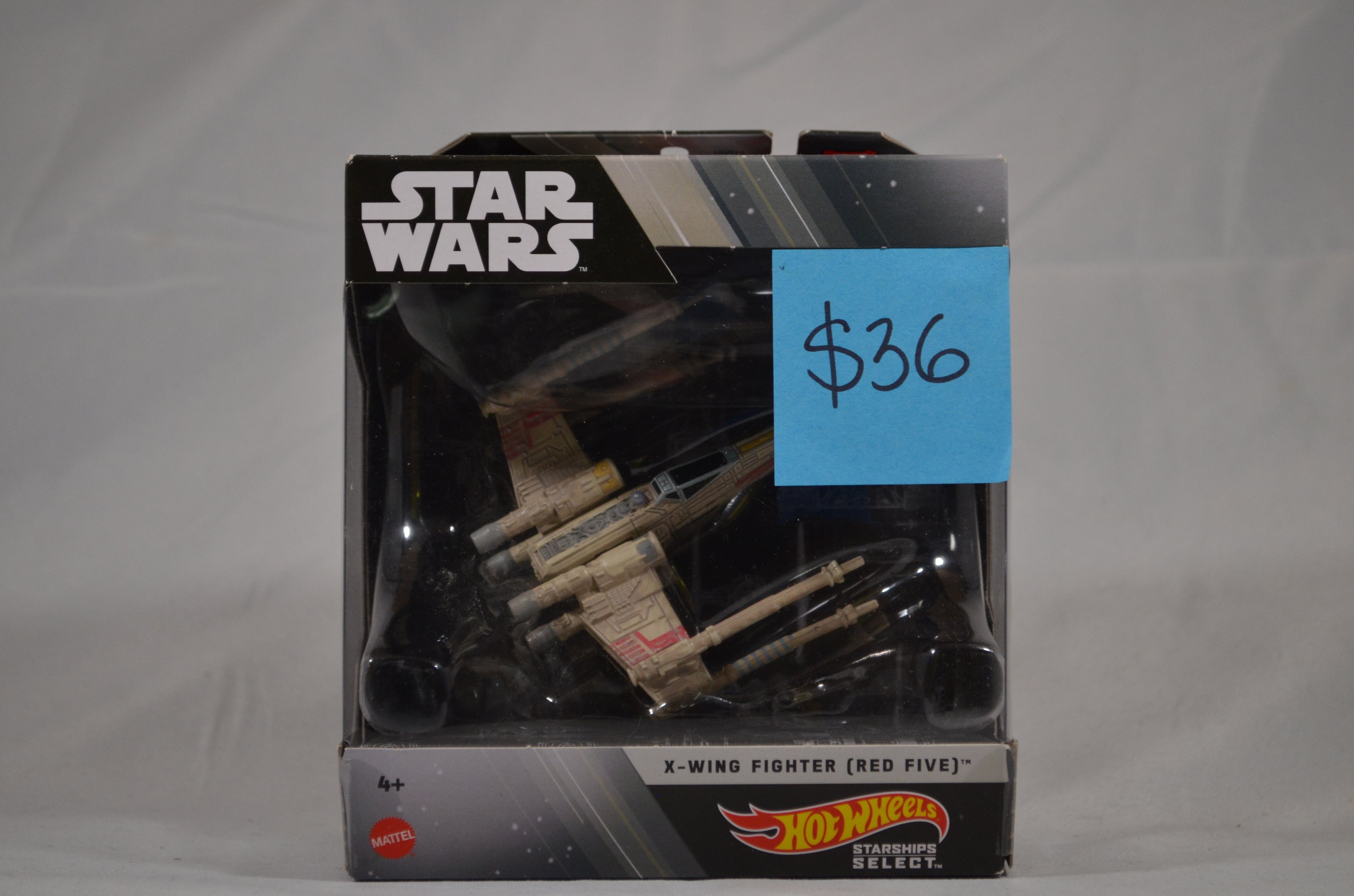 Hot Wheels Star Wars X-Wing Fighter (Red Five) 01 Starships Select