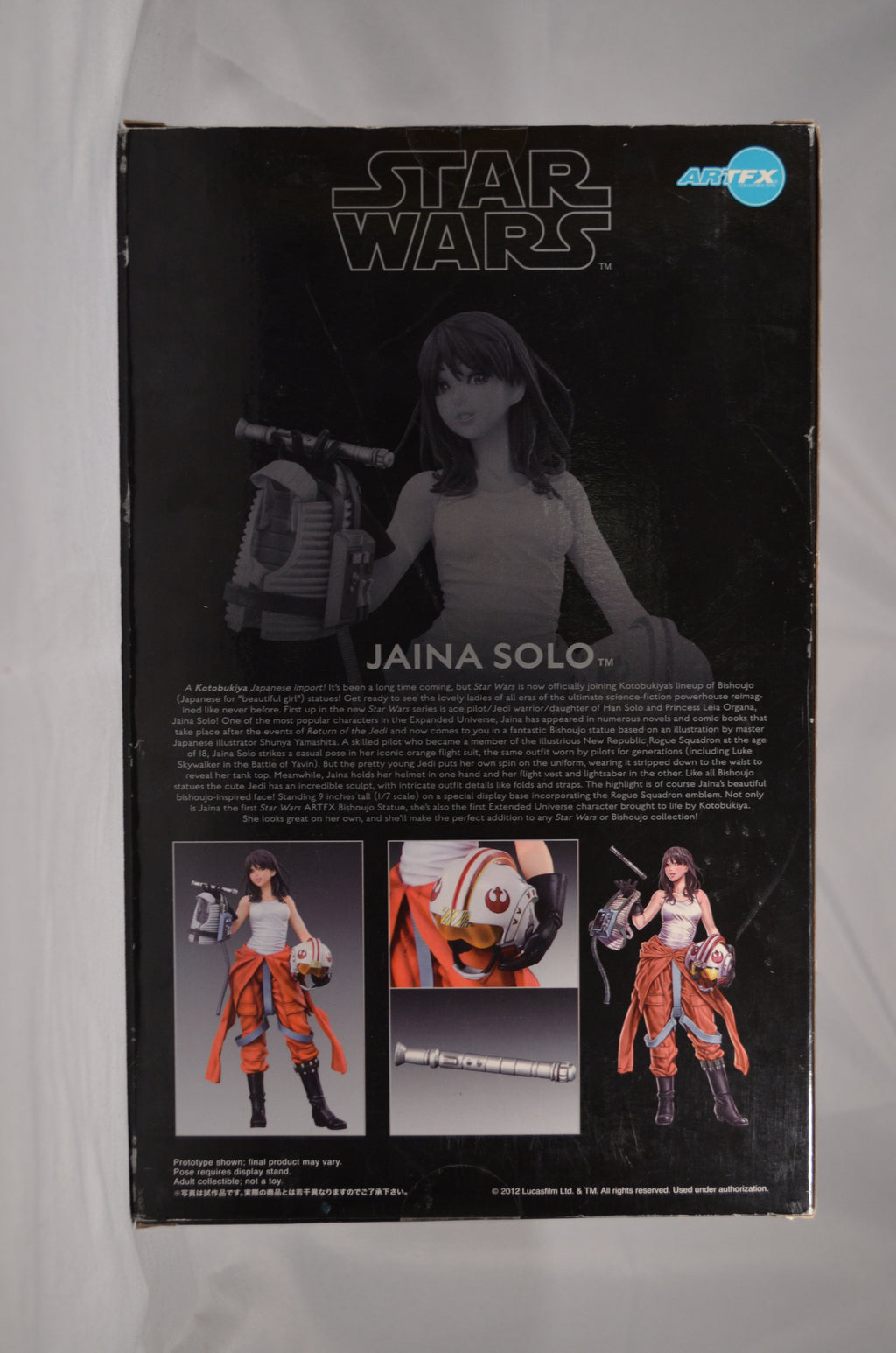 Kotobukiya ArtFX Star Wars Jaina Solo 1/7th scale Pre-Painted Model Kit