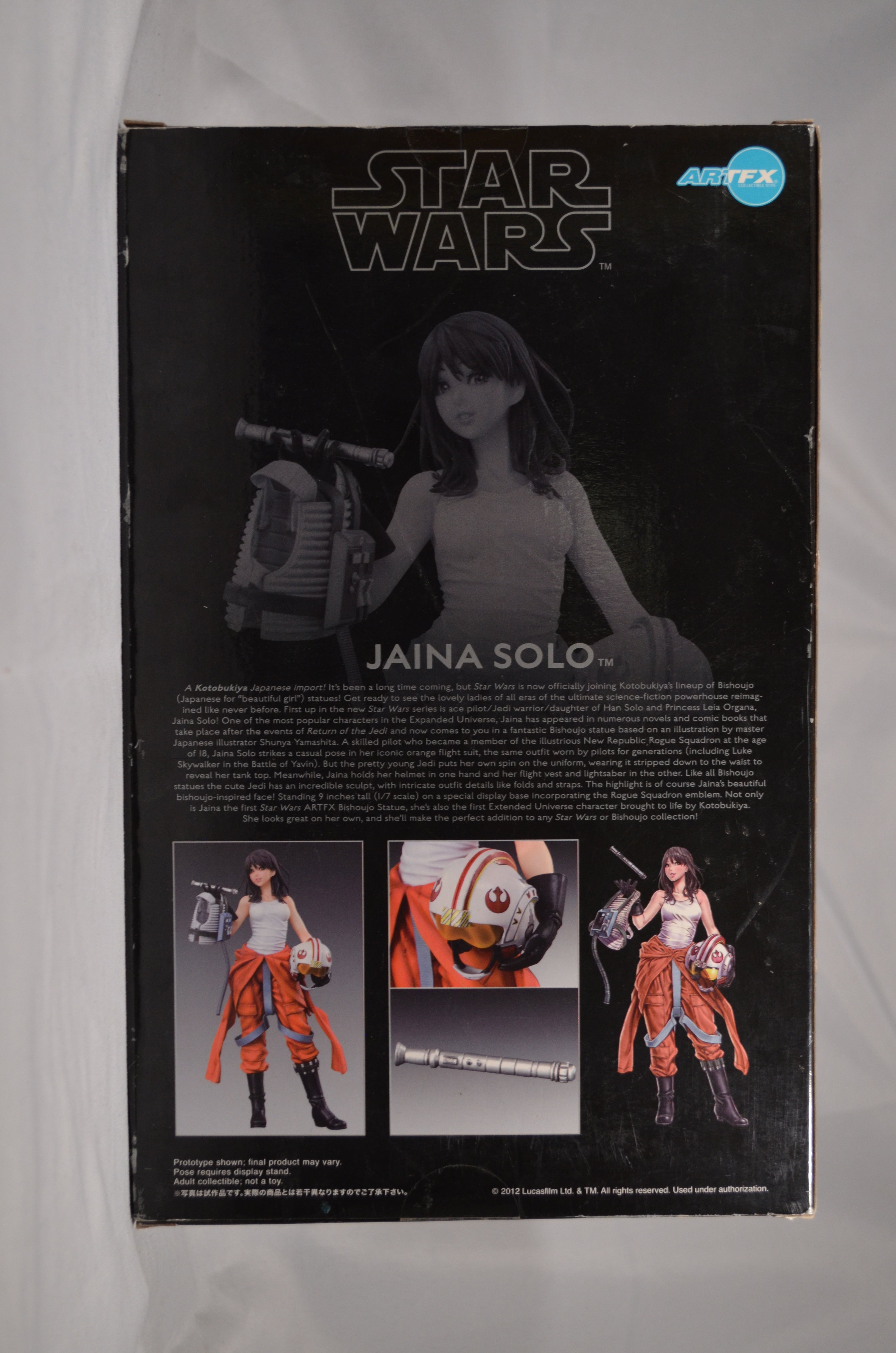 Kotobukiya ArtFX Star Wars Jaina Solo 1/7th scale Pre-Painted Model Kit