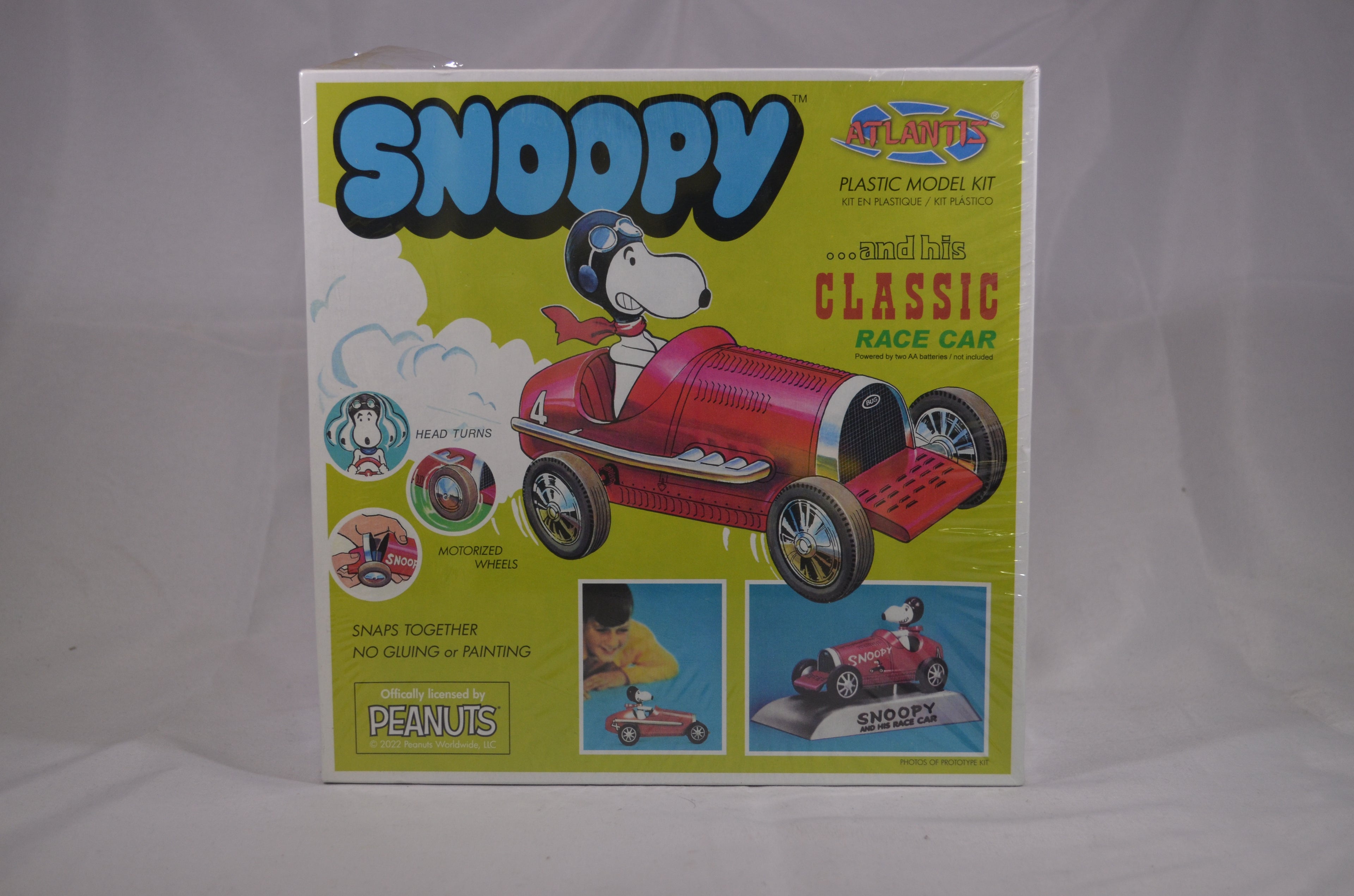 Snoopy & His Classic Race Car