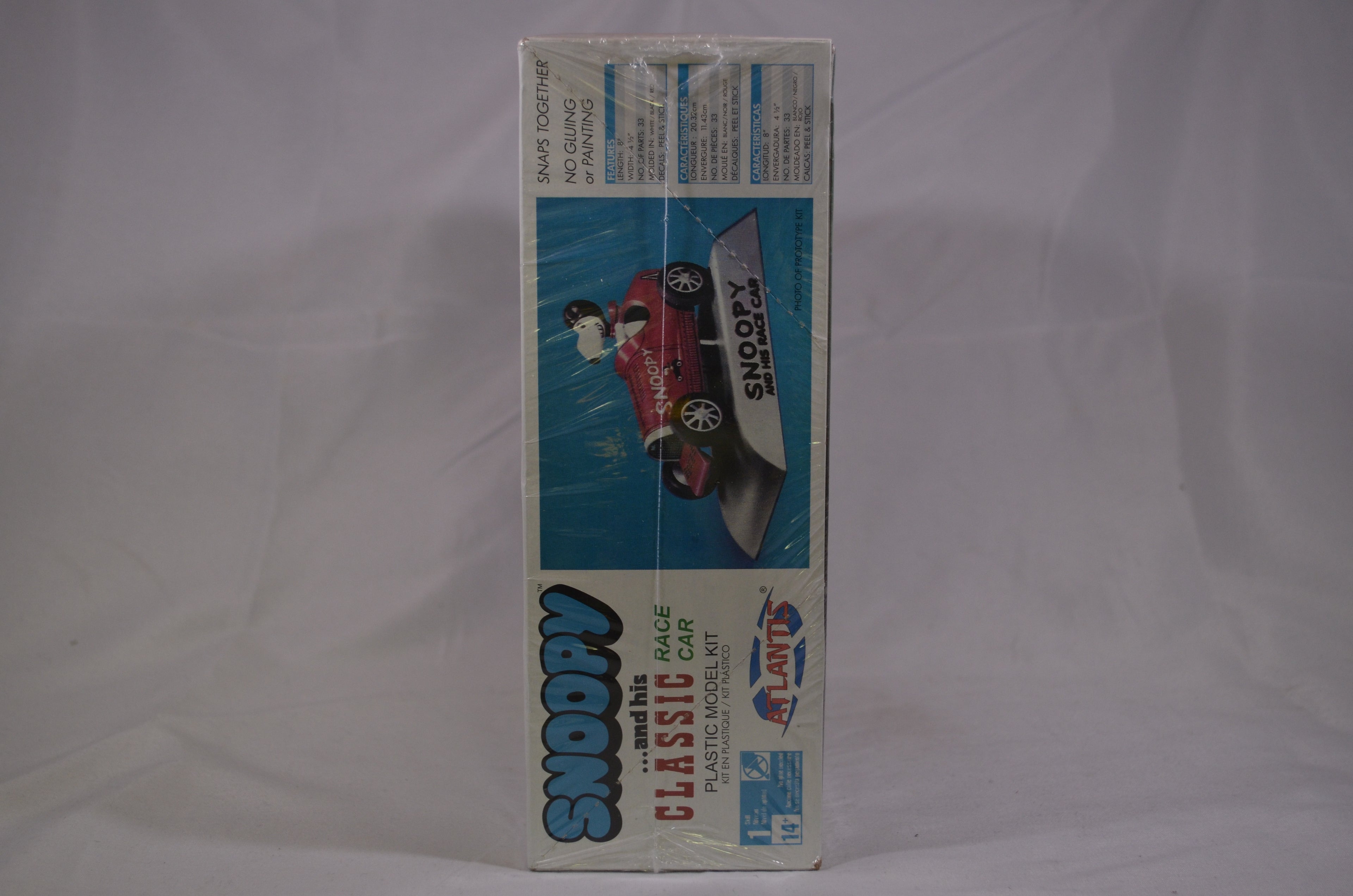 Snoopy & His Classic Race Car