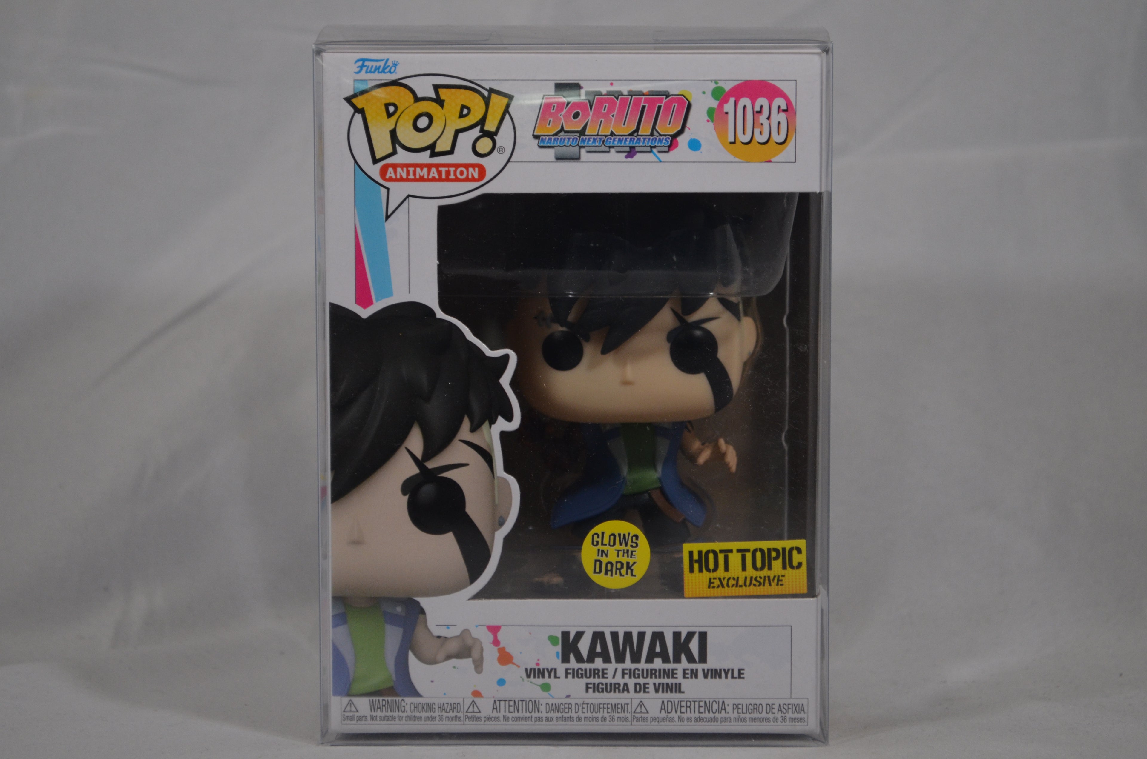 Pop Kawaki 1036 Hot Topic Exclusive Glow in the Dark