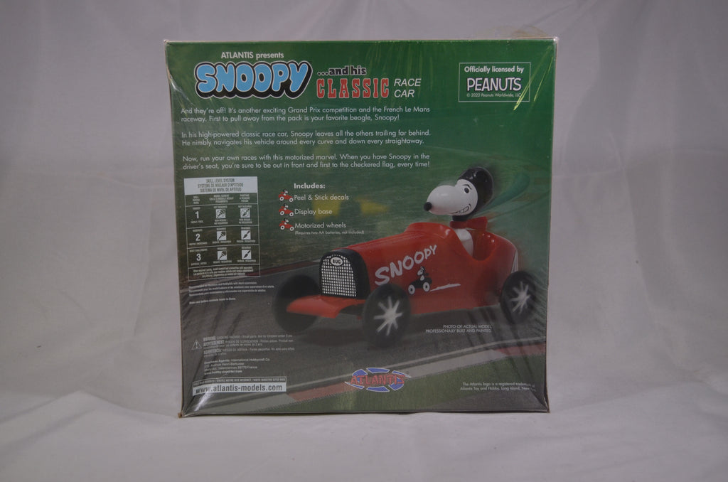 Snoopy & His Classic Race Car