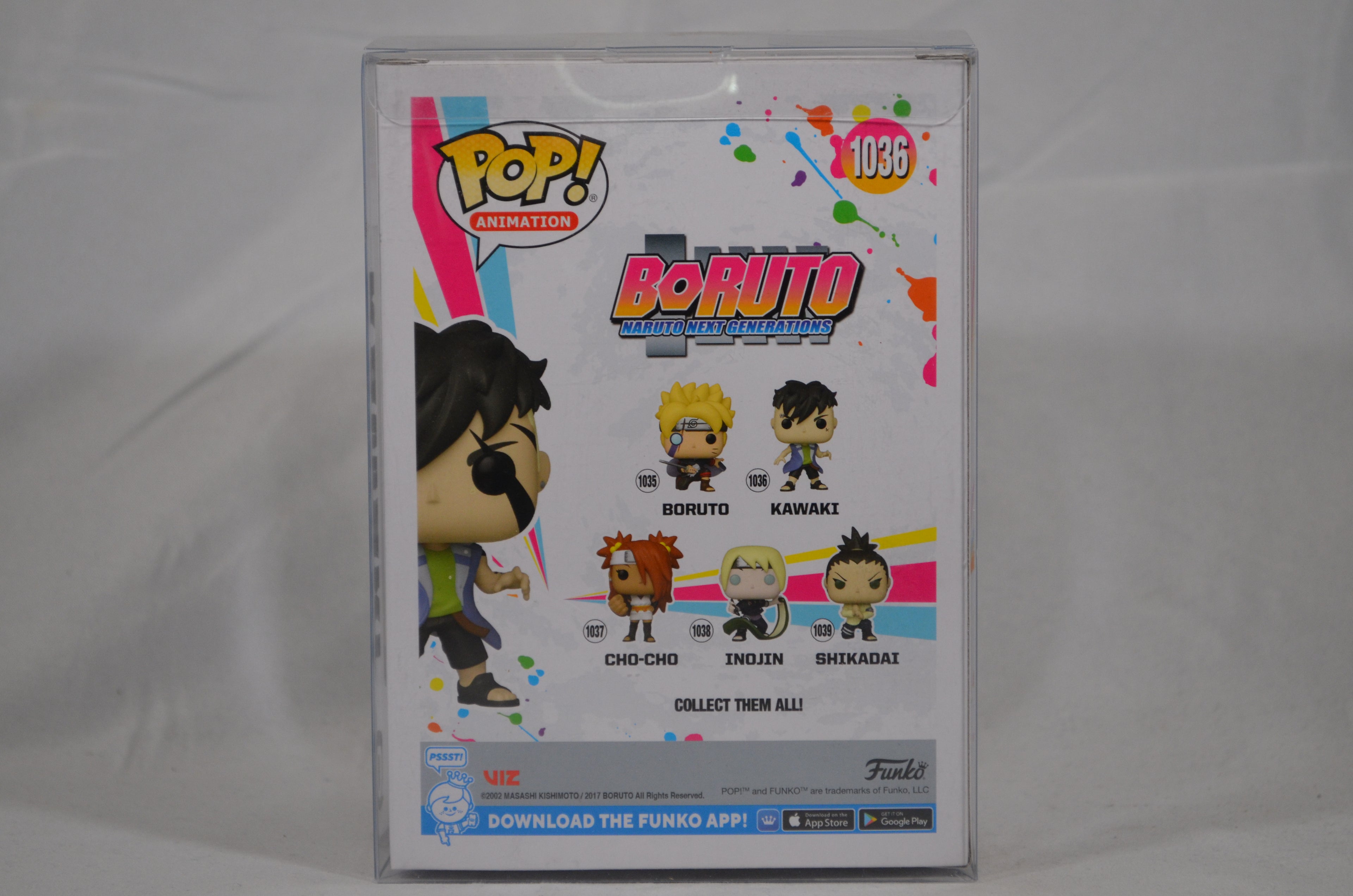 Pop Kawaki 1036 Hot Topic Exclusive Glow in the Dark