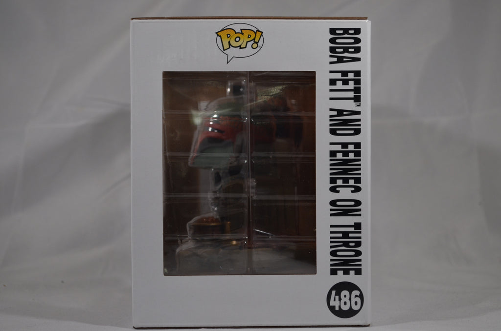 Pop Boba Fett and Fennec on Throne 486