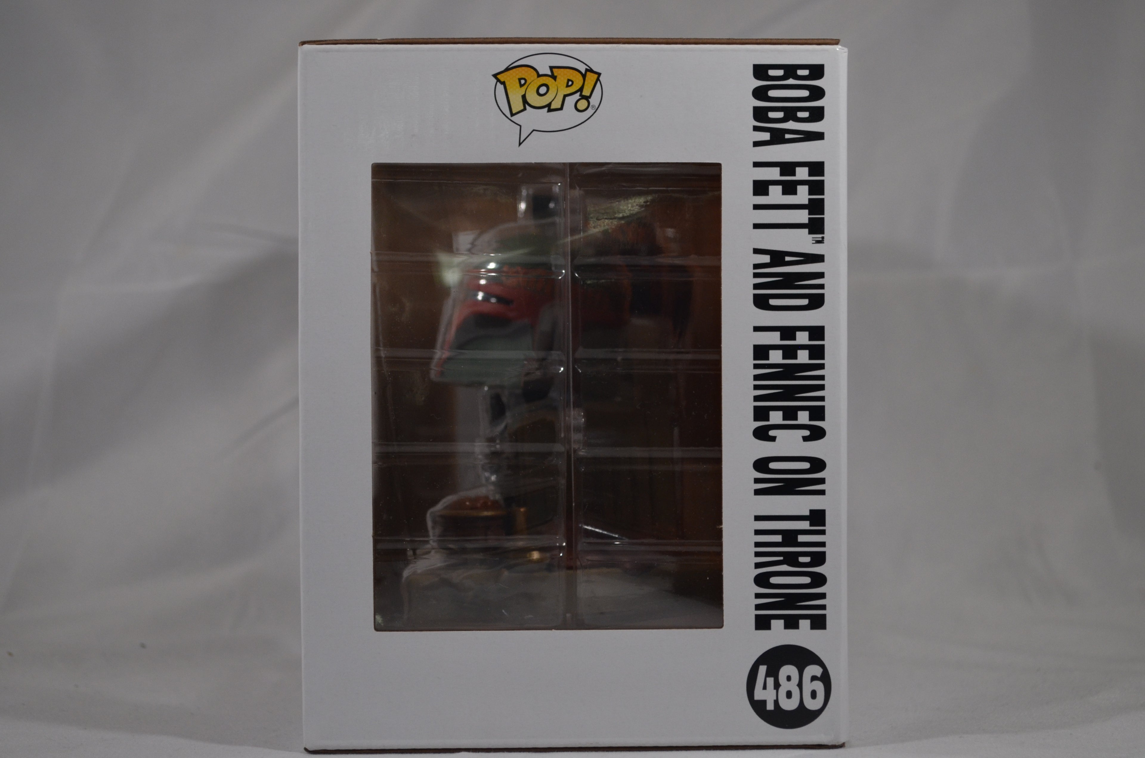 Pop Boba Fett and Fennec on Throne 486