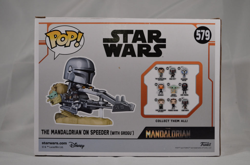 Pop The Mandalorian on Speeder (w/ Grogu) 579