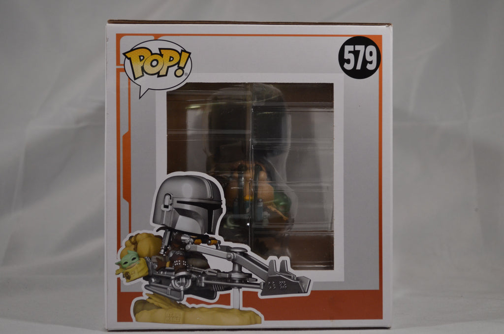 Pop The Mandalorian on Speeder (w/ Grogu) 579