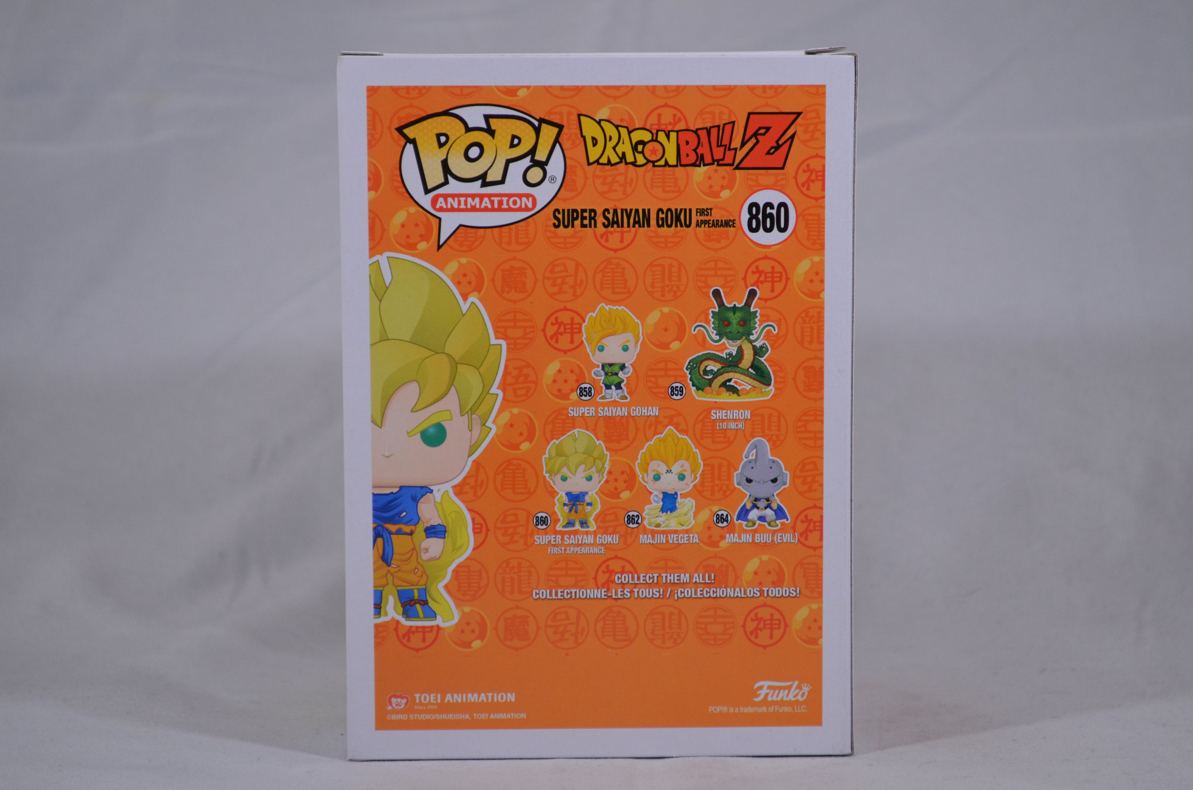 Pop Super Saiyan Goku First Appearance 860