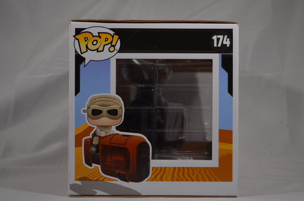 Pop Rey w/ Speeder 174 Funko 2017 Galactic Convention Exclusive