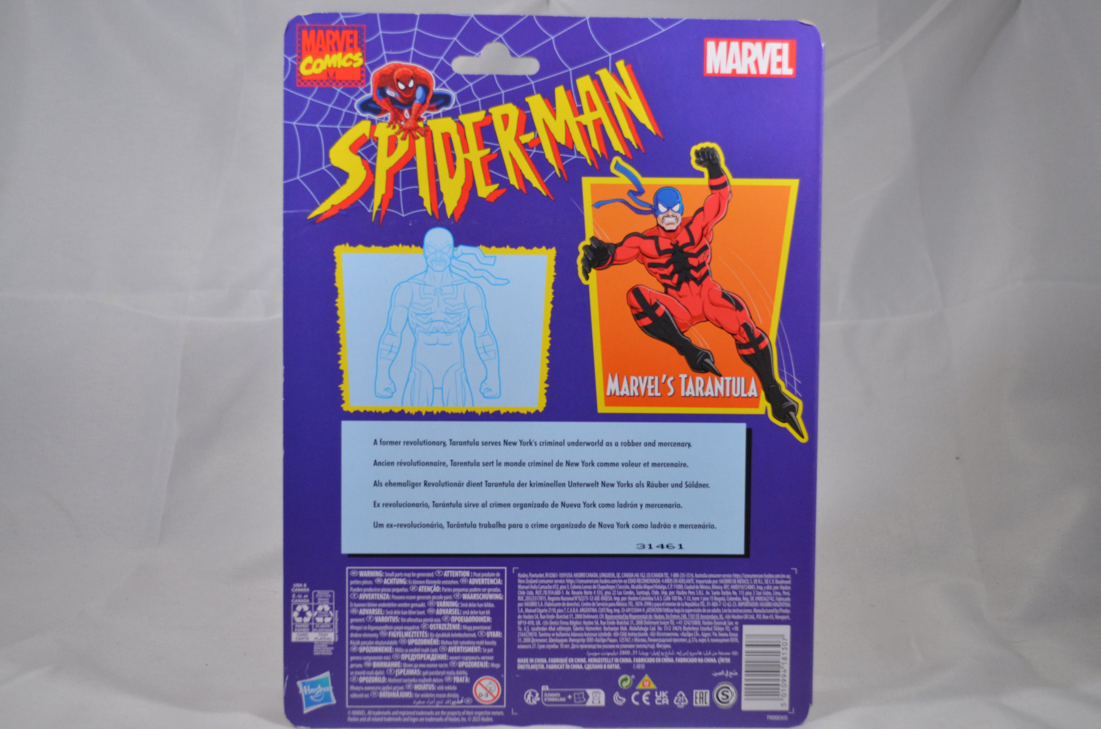 Marvel Comics Spiderman Marvel's Tarantula