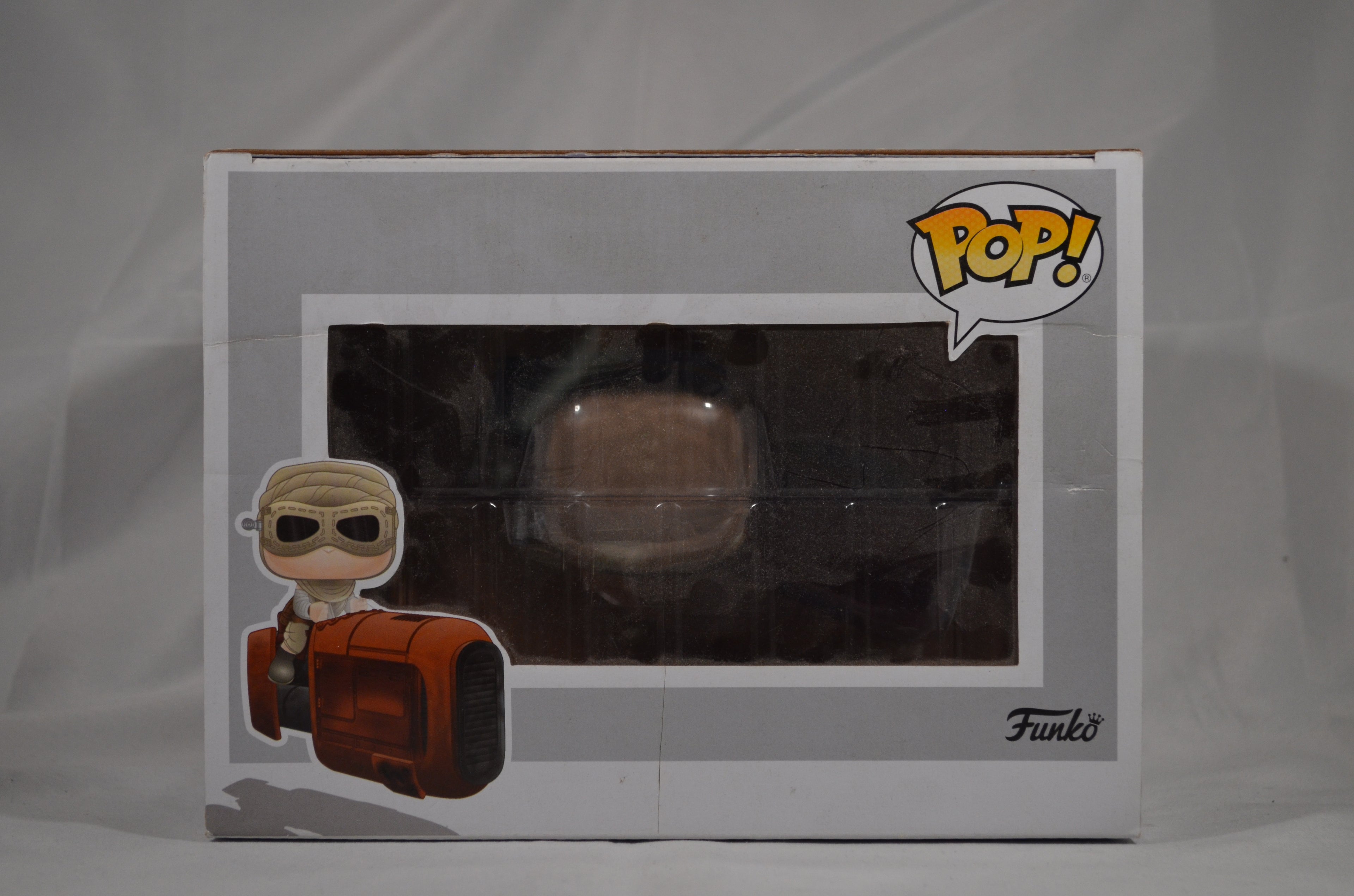 Pop Rey w/ Speeder 174 Funko 2017 Galactic Convention Exclusive