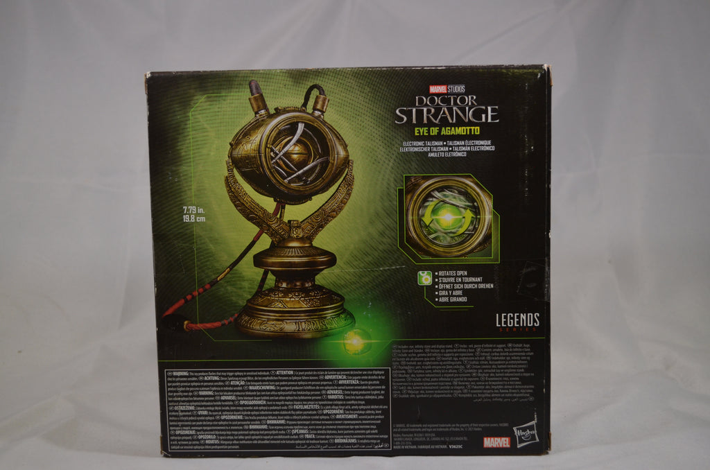 Marvel Legends Series Doctor Strange Eye of Agamotto Electronic Talisman