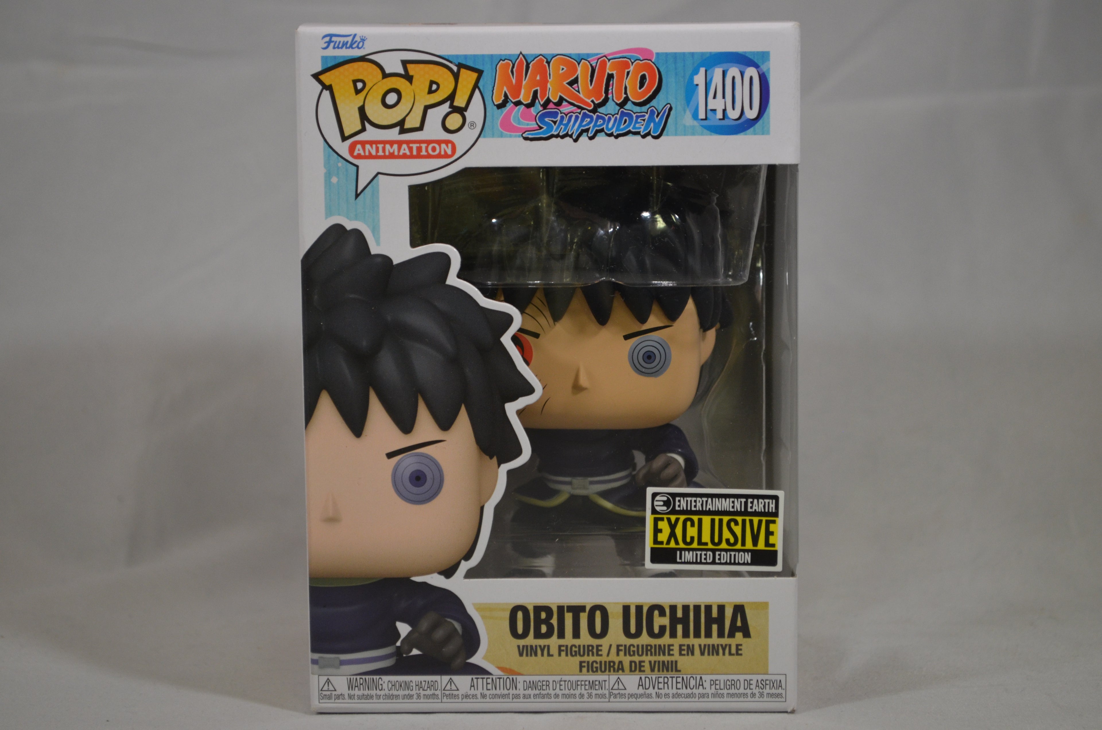 Pop Obito Uchiha 1400 Entertainment Earth Exclusive LE