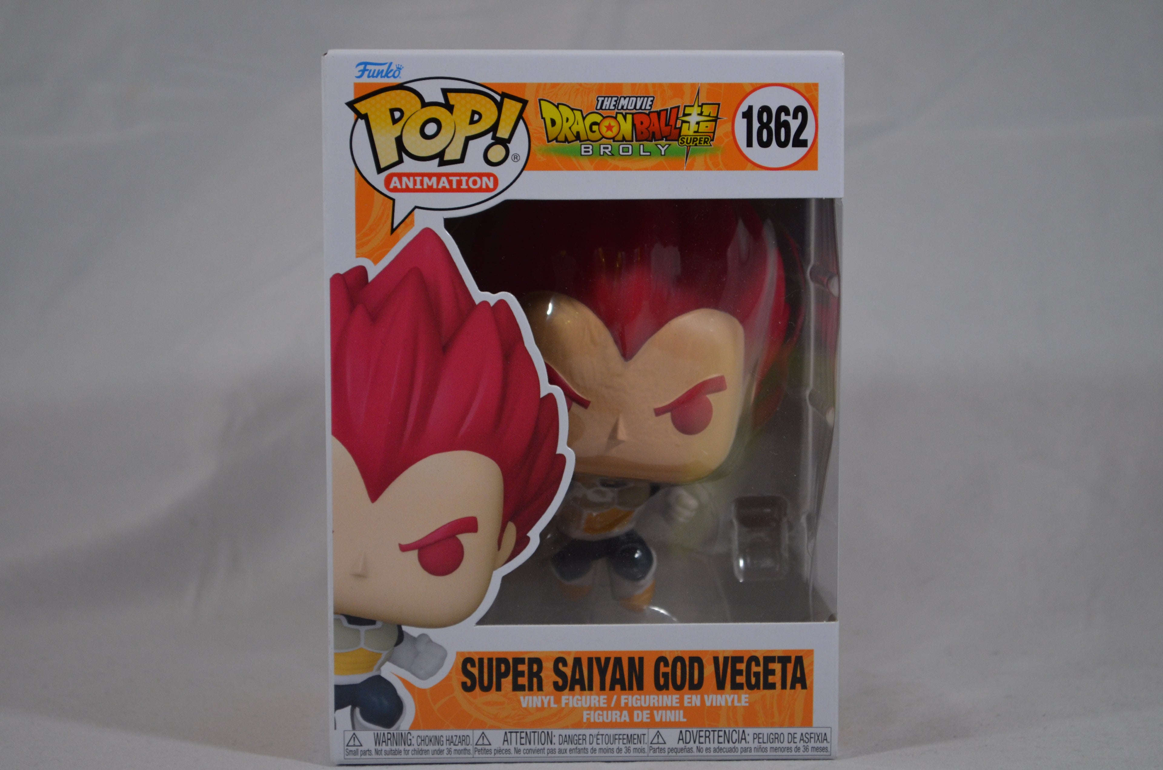 Pop Super Saiyan God Vegeta 1862