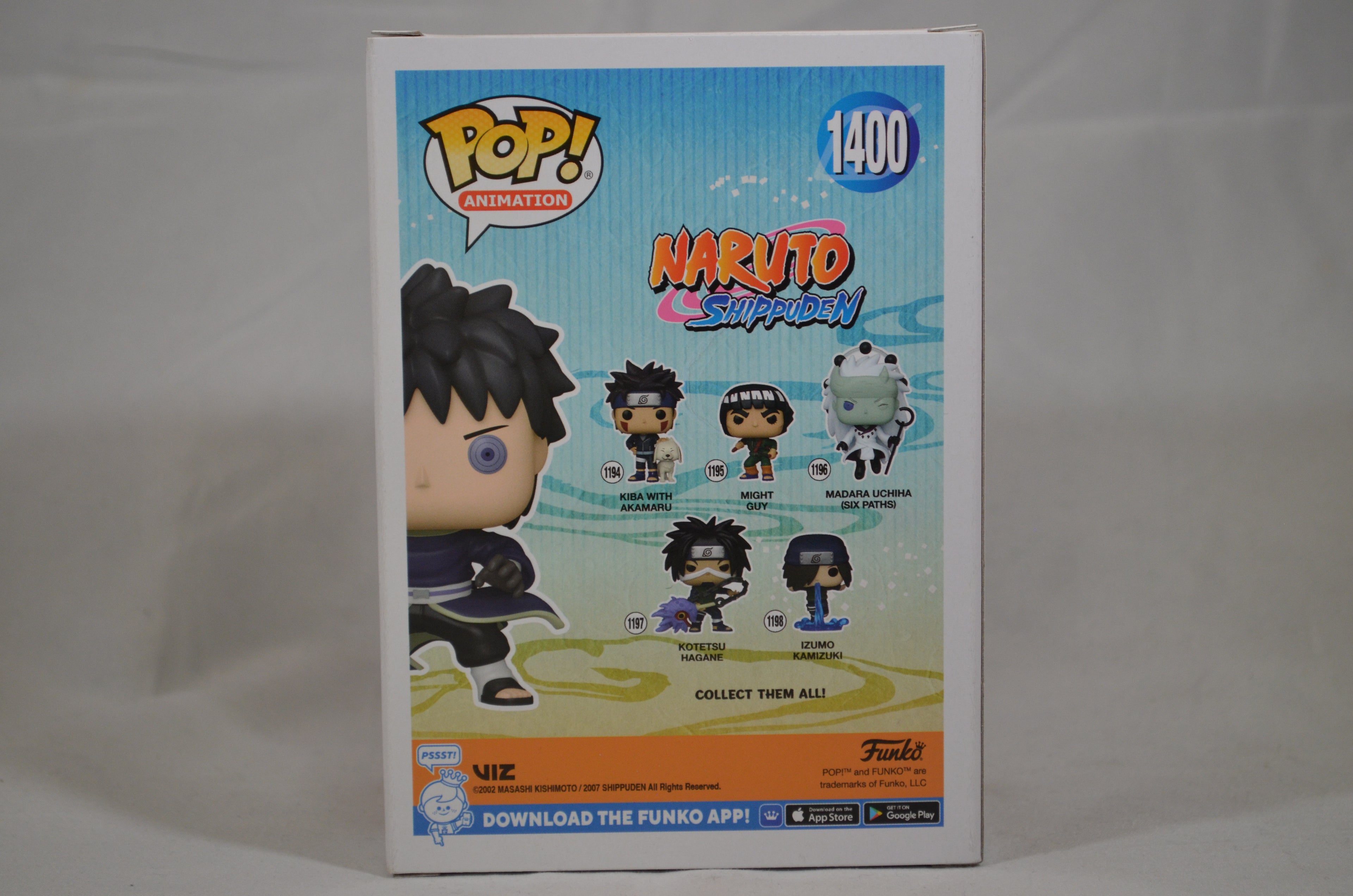 Pop Obito Uchiha 1400 Entertainment Earth Exclusive LE