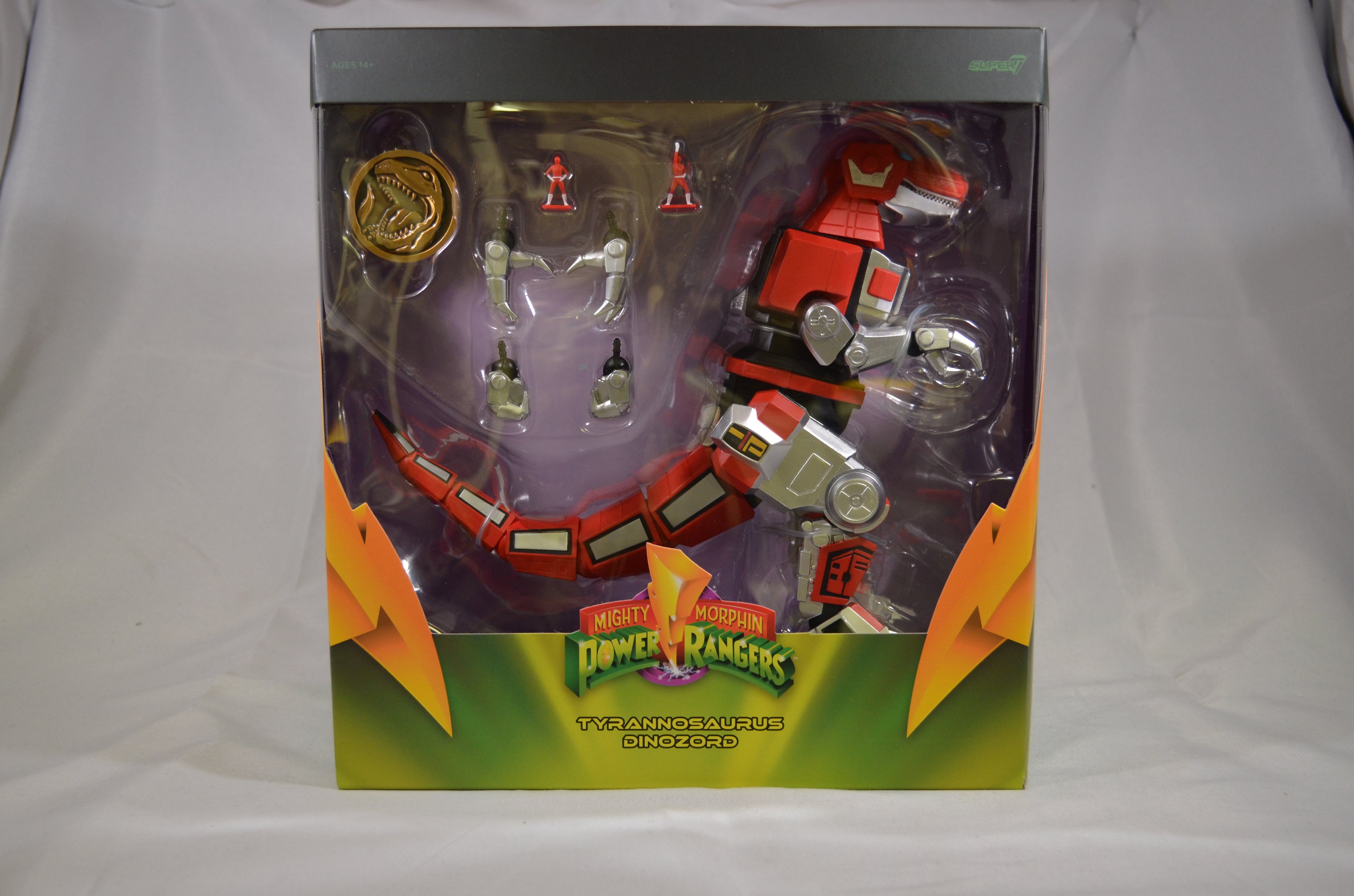 Super7 Mighty Morphin' Power Rangers Tyrannosaurus Rex Dinozord