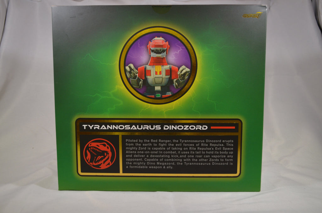 Super7 Mighty Morphin' Power Rangers Tyrannosaurus Rex Dinozord