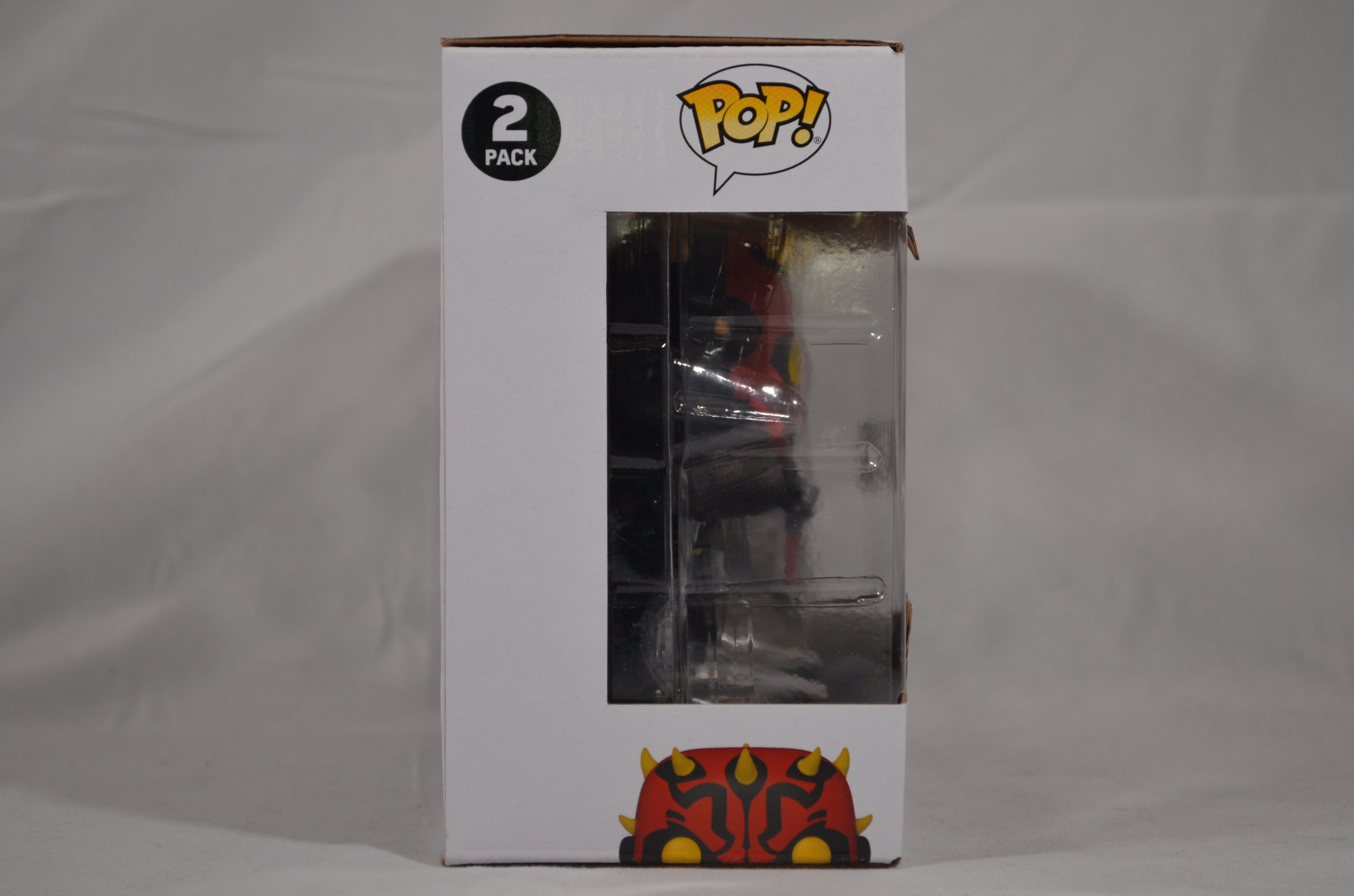 Pop Darth Maul & Gar Saxon 2 Pack Funko 2023 Target Con Exclusive Glow in the Dark LE