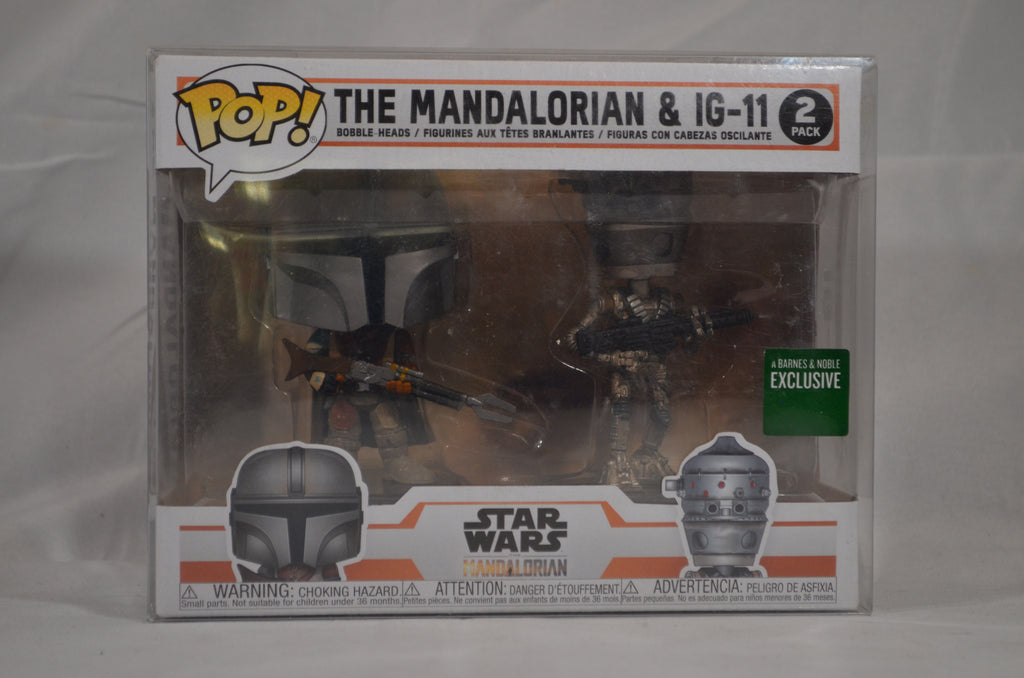 Pop The Mandalorian & IG-11 2 Pack Barnes & Noble Exclusive