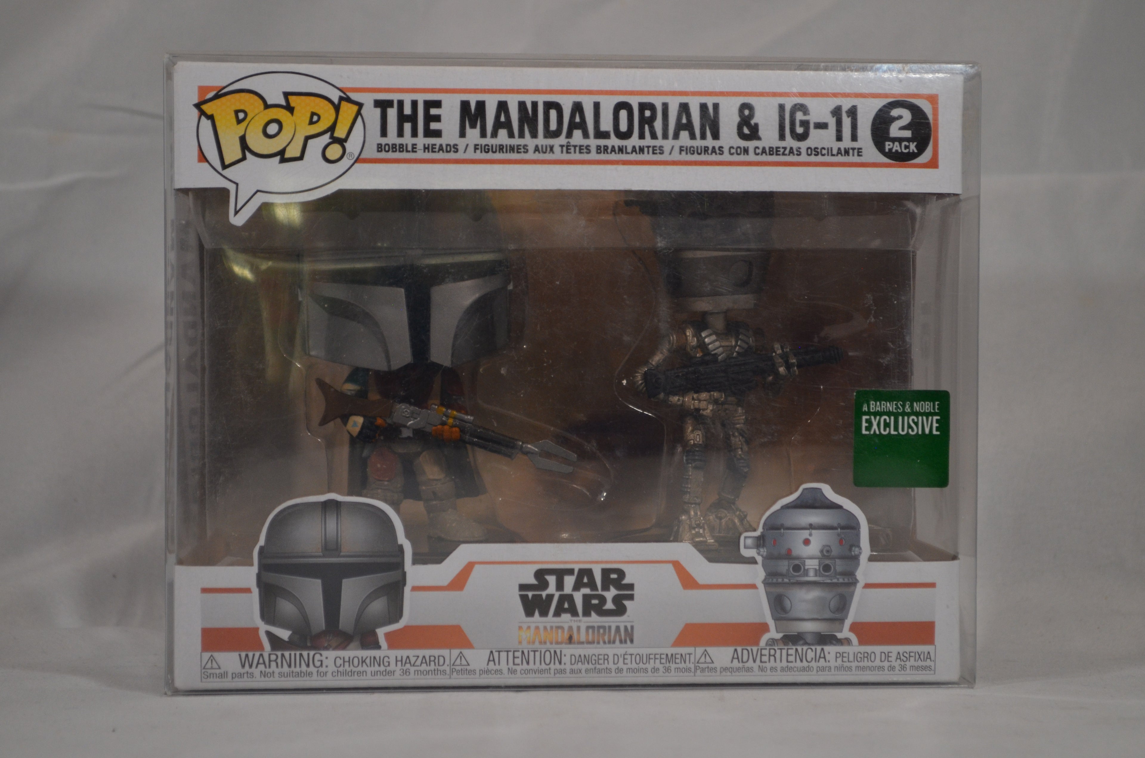 Pop The Mandalorian & IG-11 2 Pack Barnes & Noble Exclusive